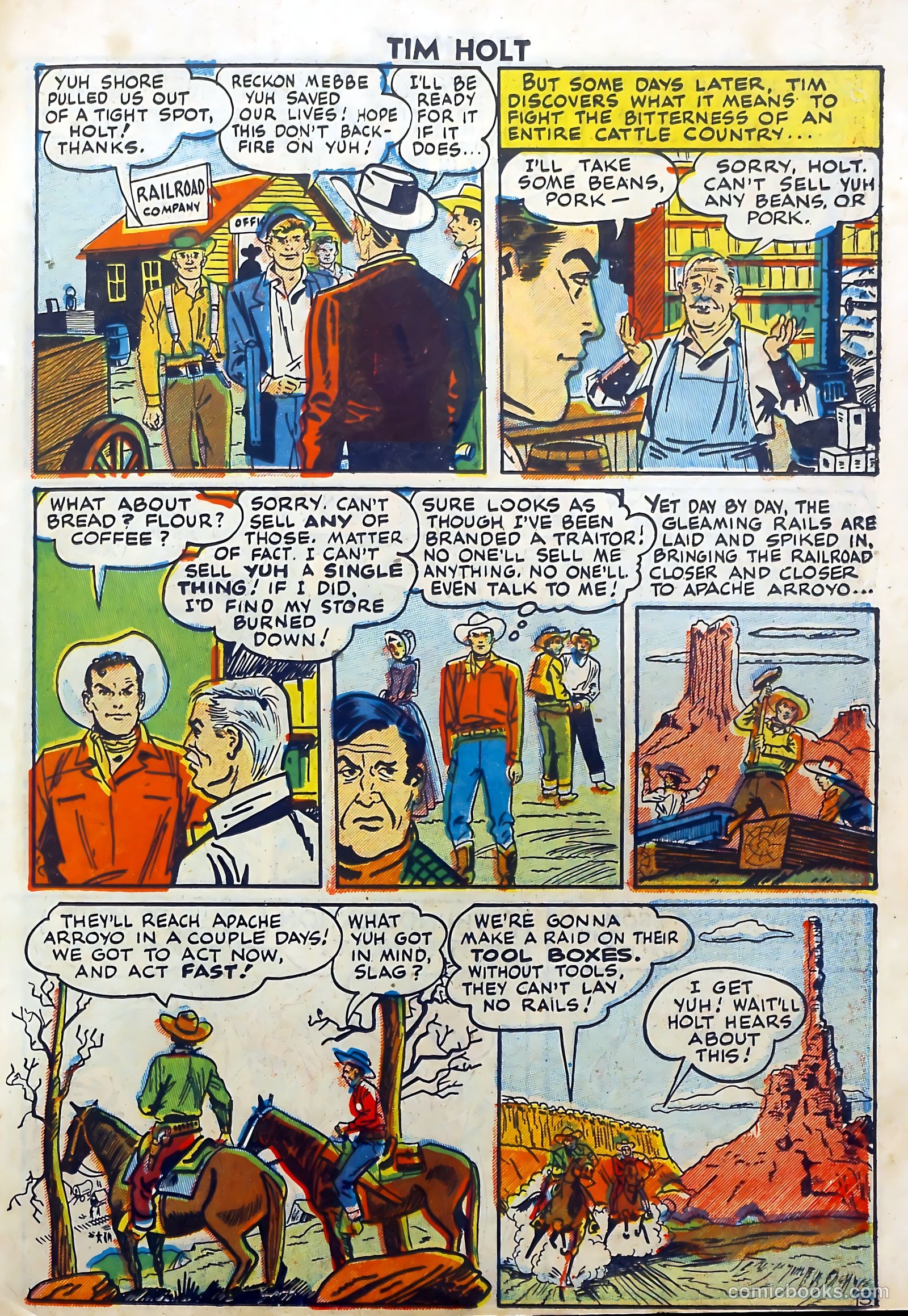 Tim Holt #3 (1948) — page 29 of 36