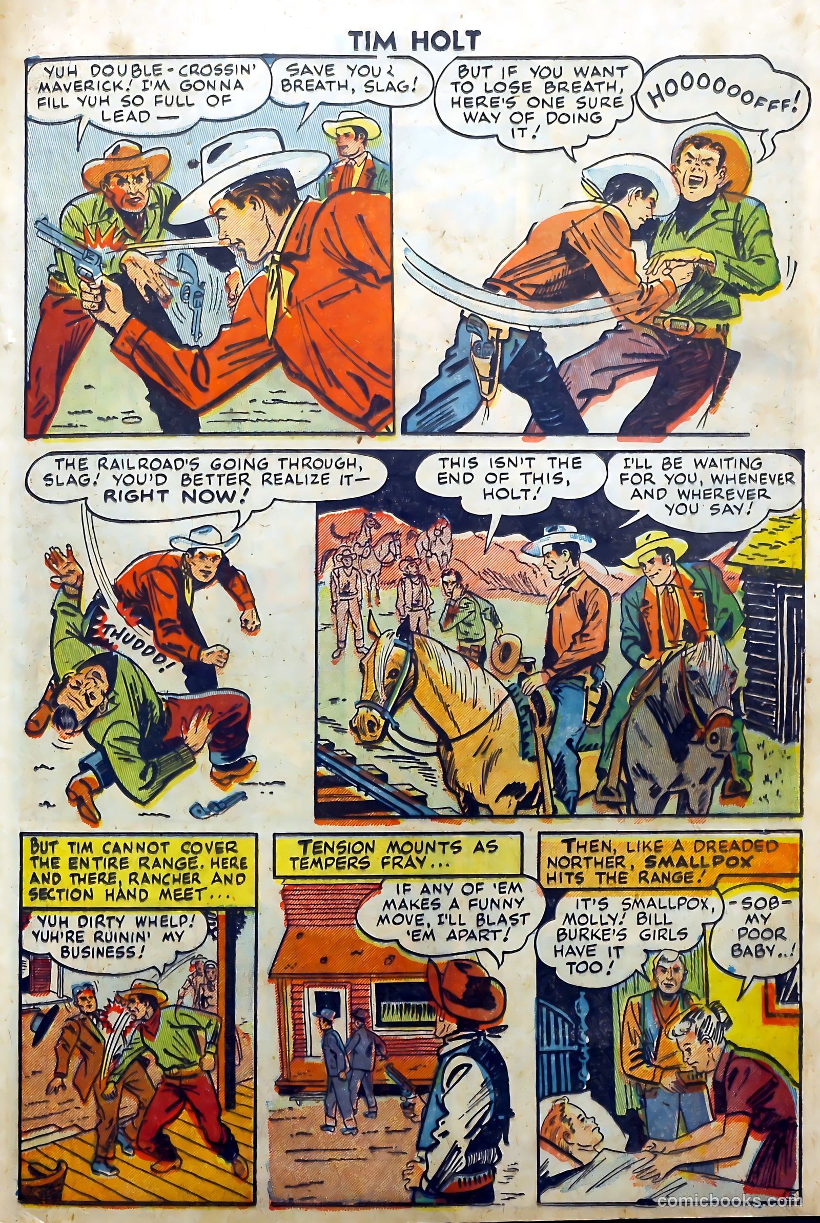 Tim Holt #3 (1948) — page 31 of 36