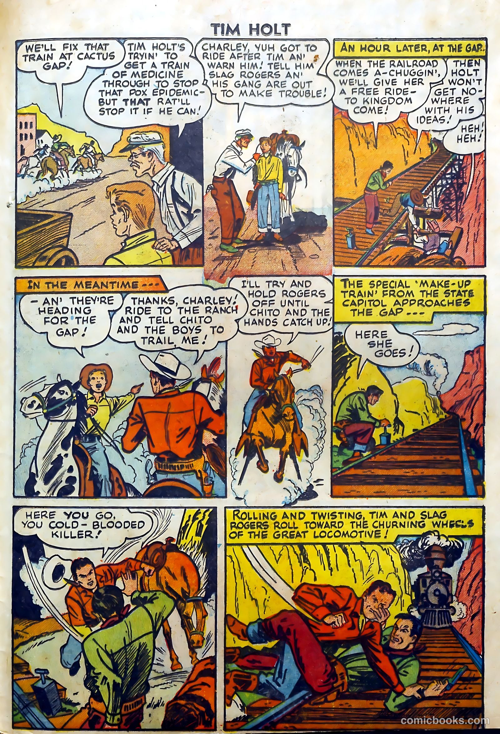 Tim Holt #3 (1948) — page 33 of 36