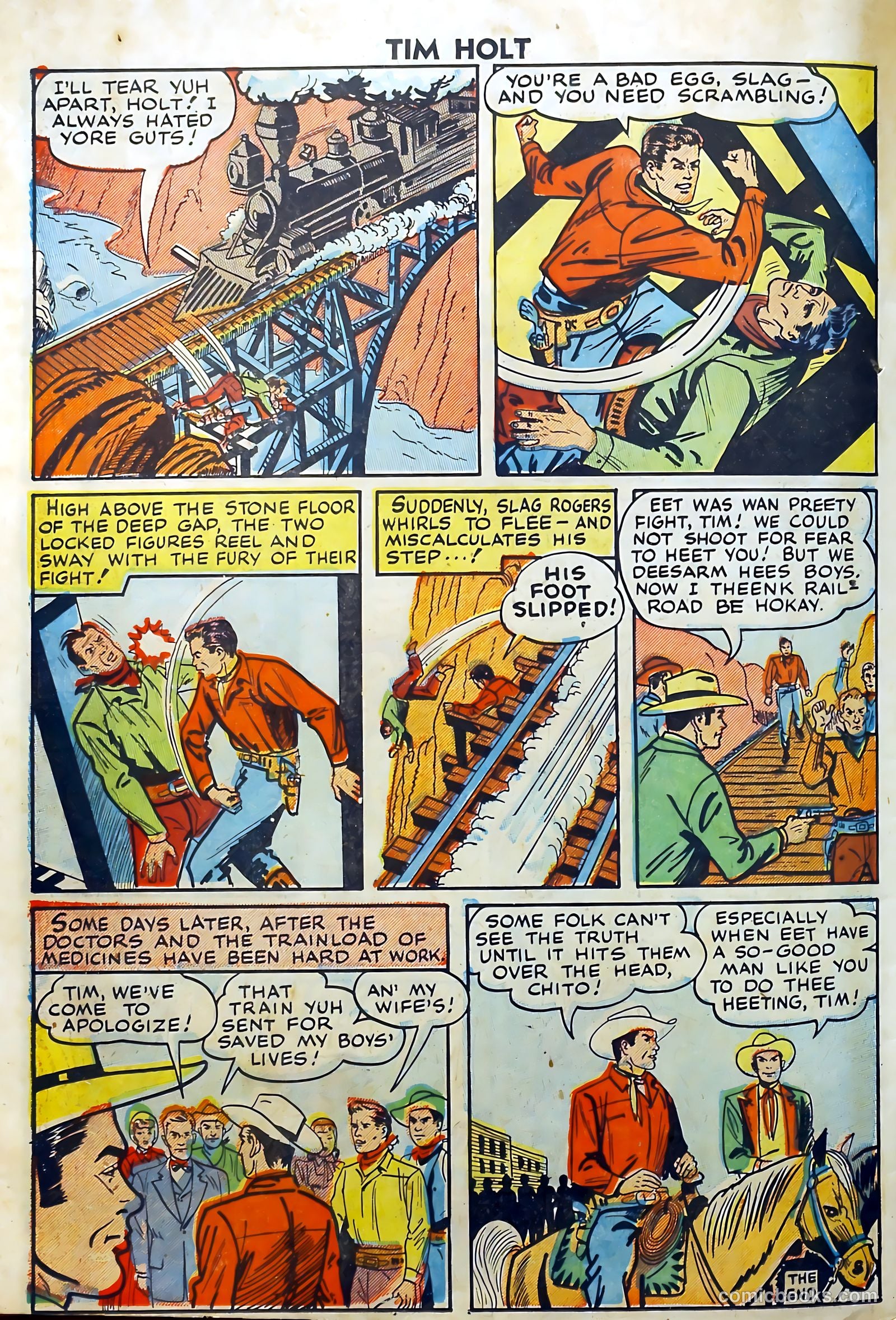 Tim Holt #3 (1948) — page 34 of 36