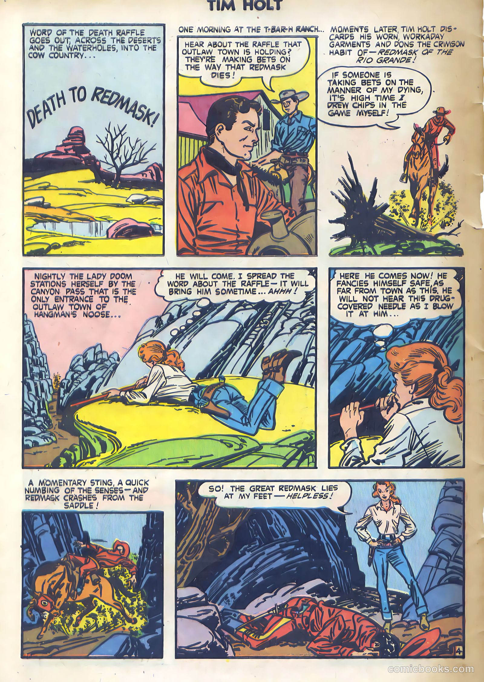 Tim Holt #30 (1952) — page 6 of 36