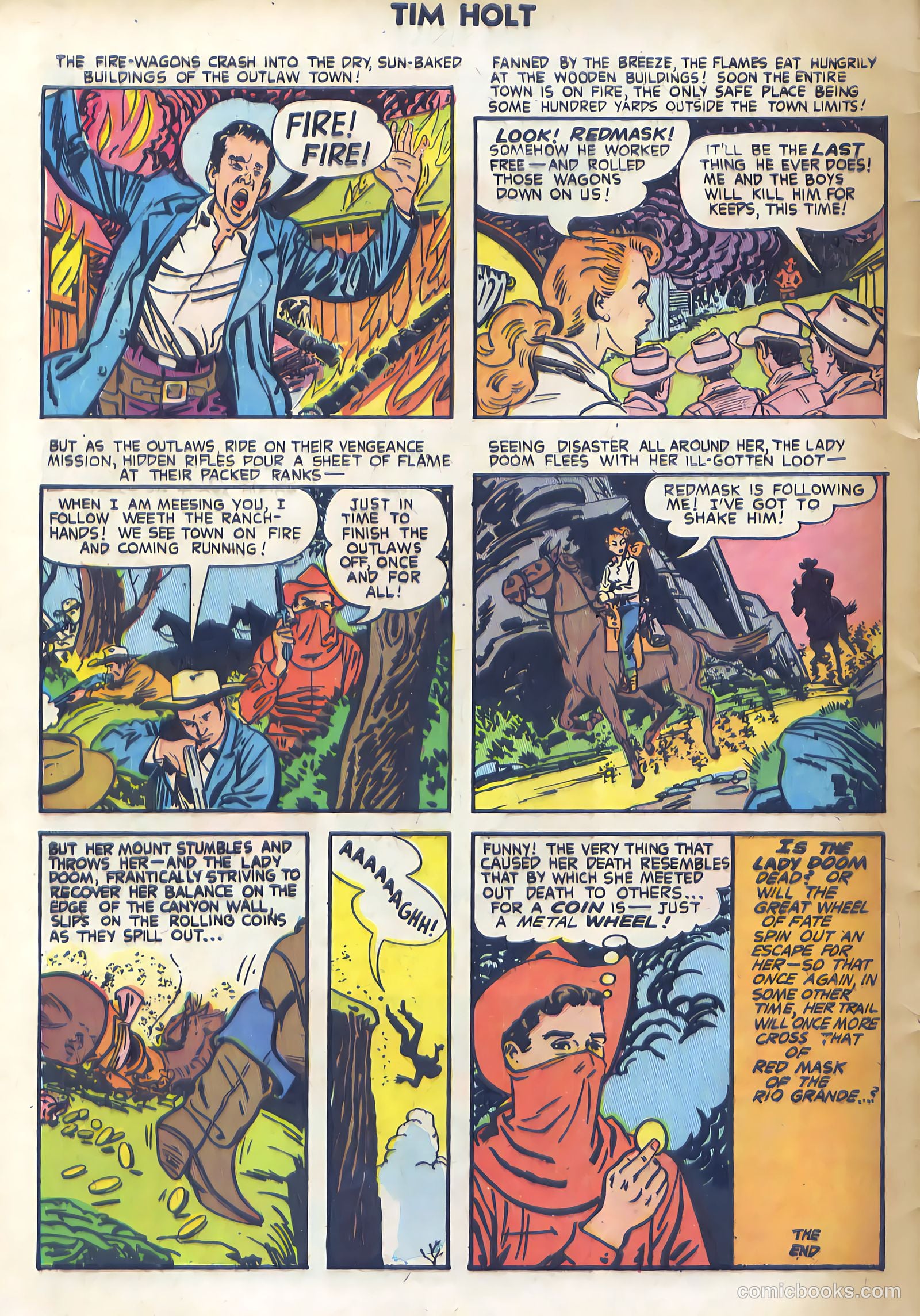 Tim Holt #30 (1952) — page 10 of 36