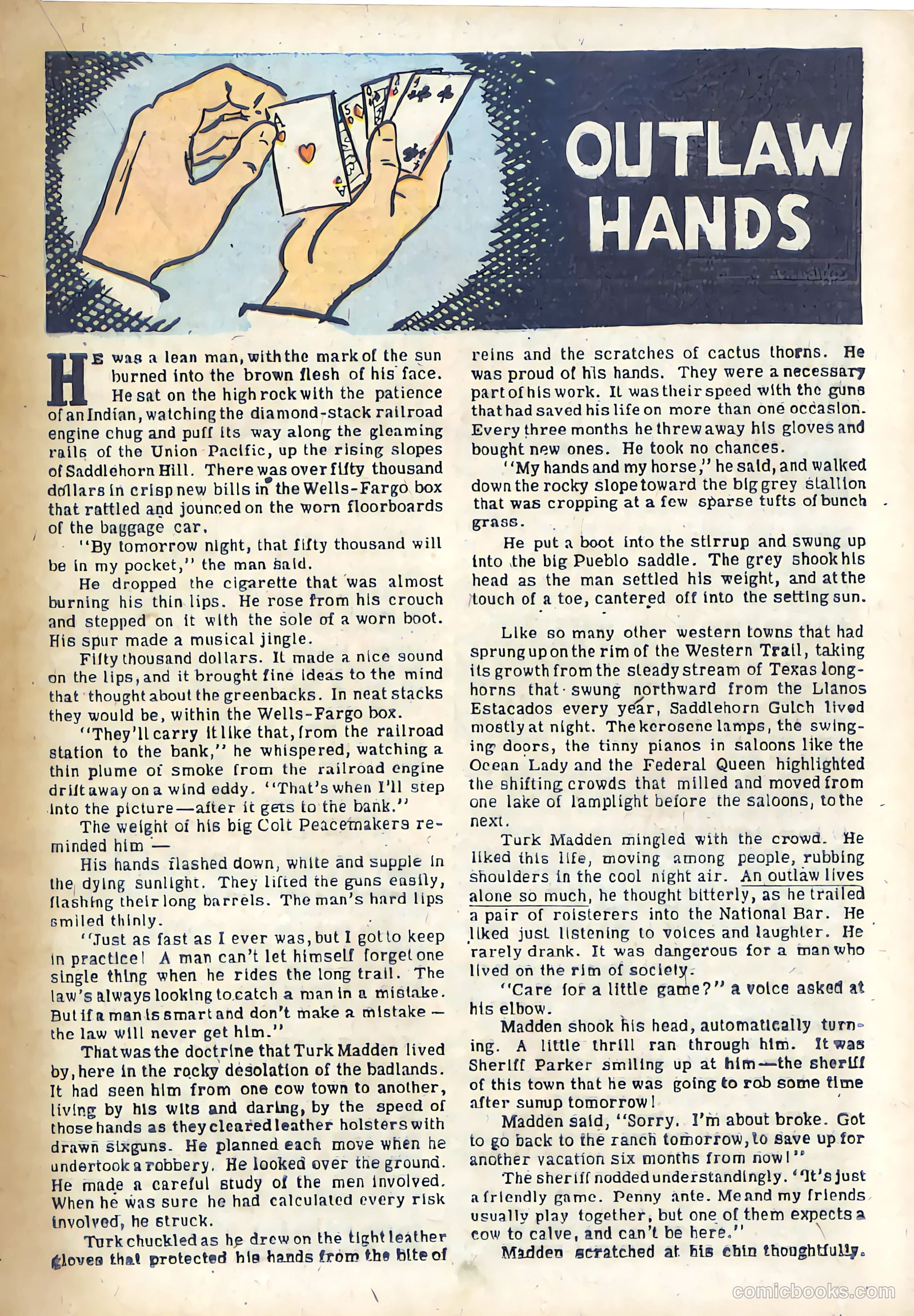 Tim Holt #30 (1952) — page 19 of 36