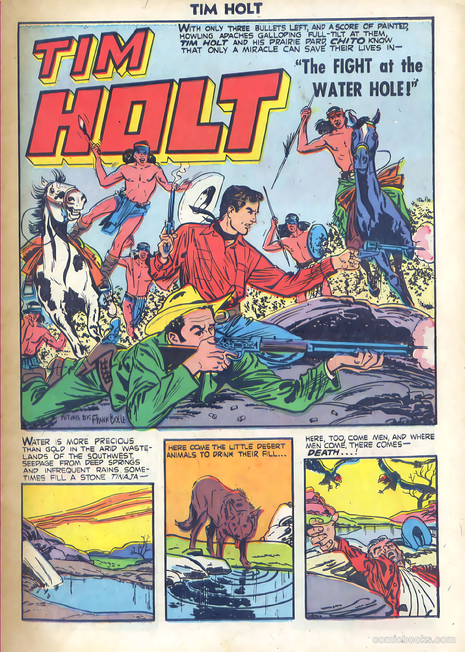 Tim Holt #30 (1952) — page 21 of 36