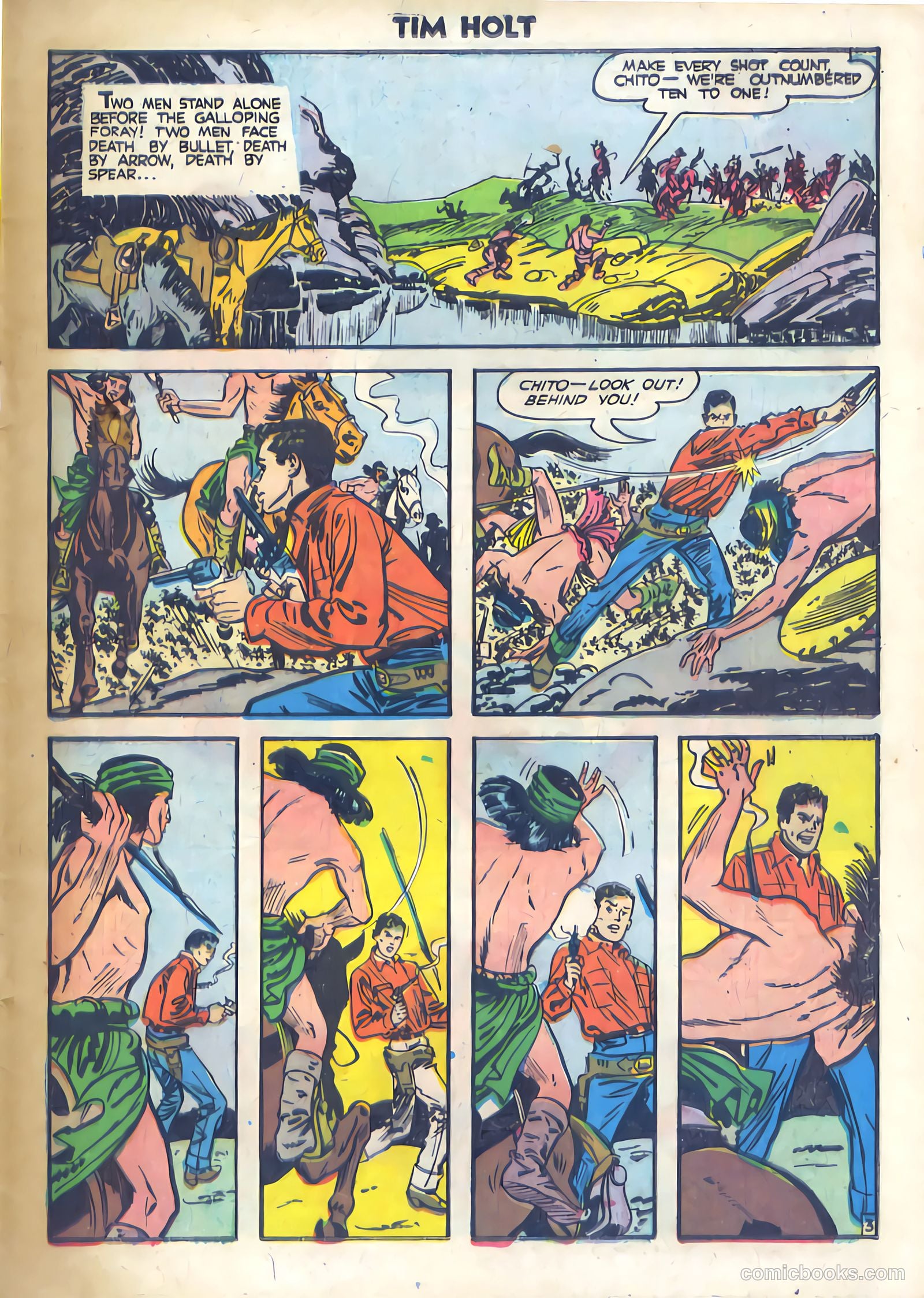 Tim Holt #30 (1952) — page 23 of 36