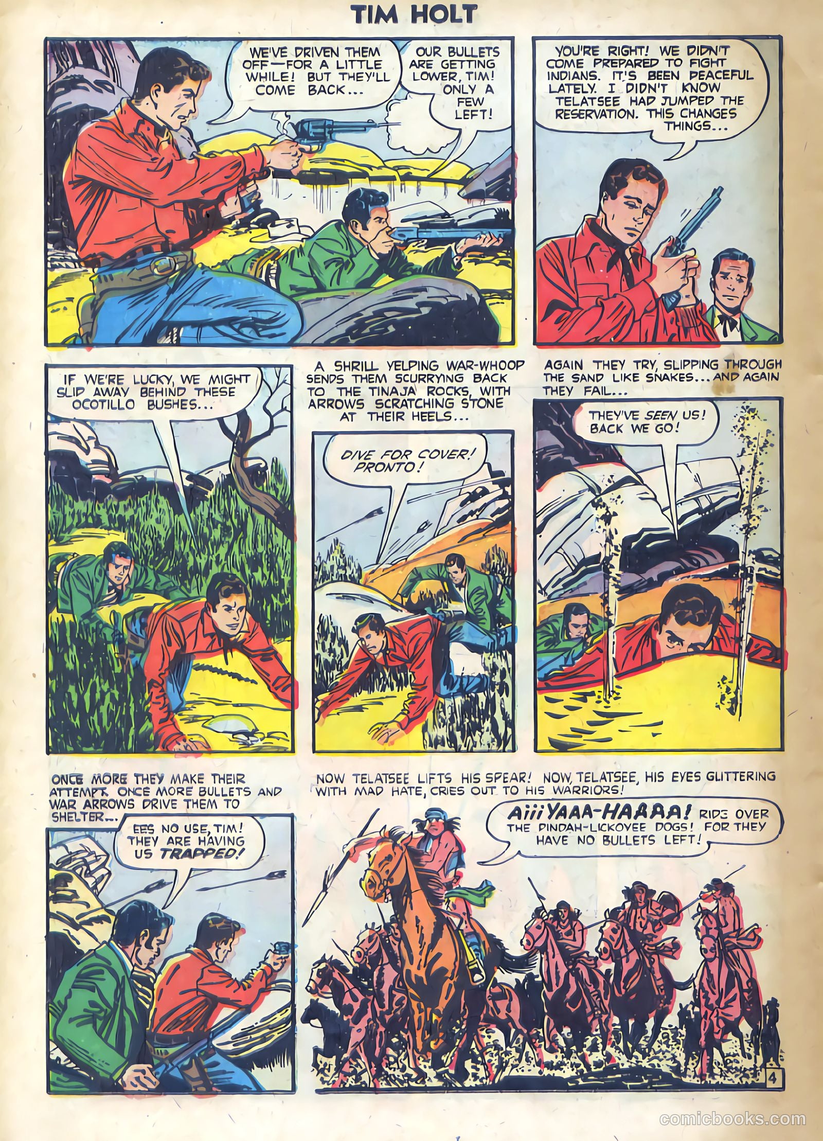 Tim Holt #30 (1952) — page 24 of 36