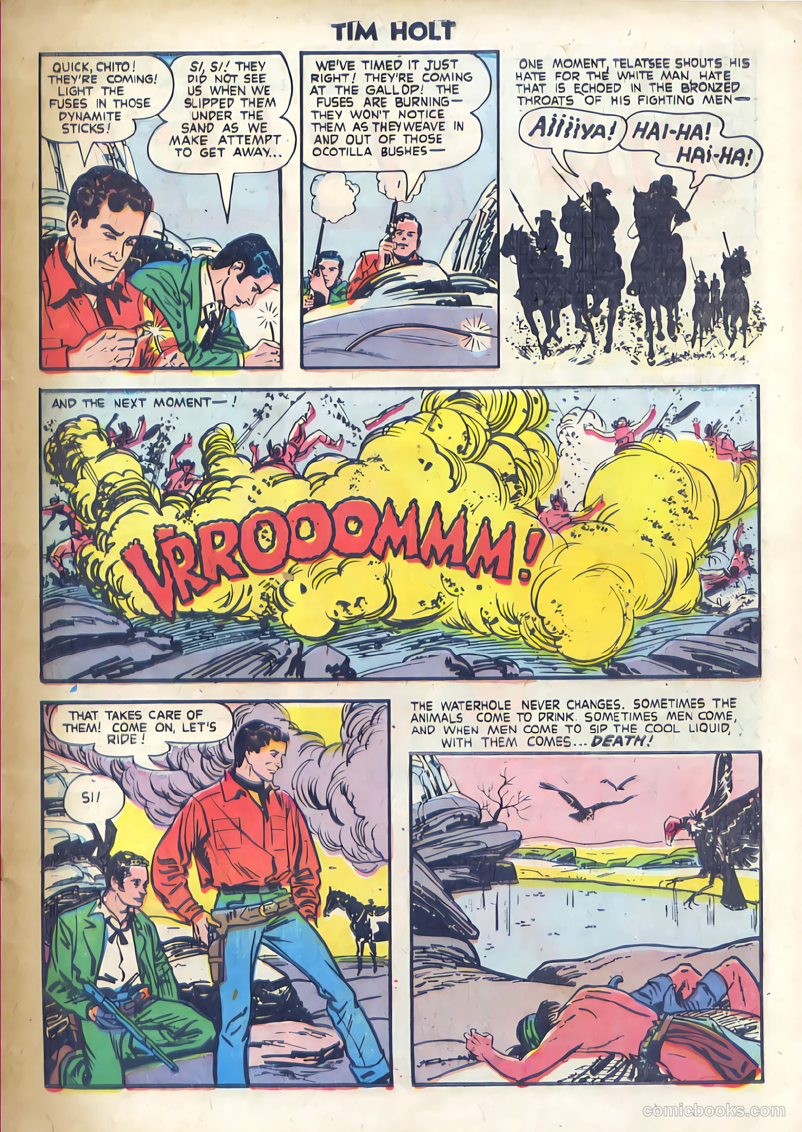 Tim Holt #30 (1952) — page 25 of 36