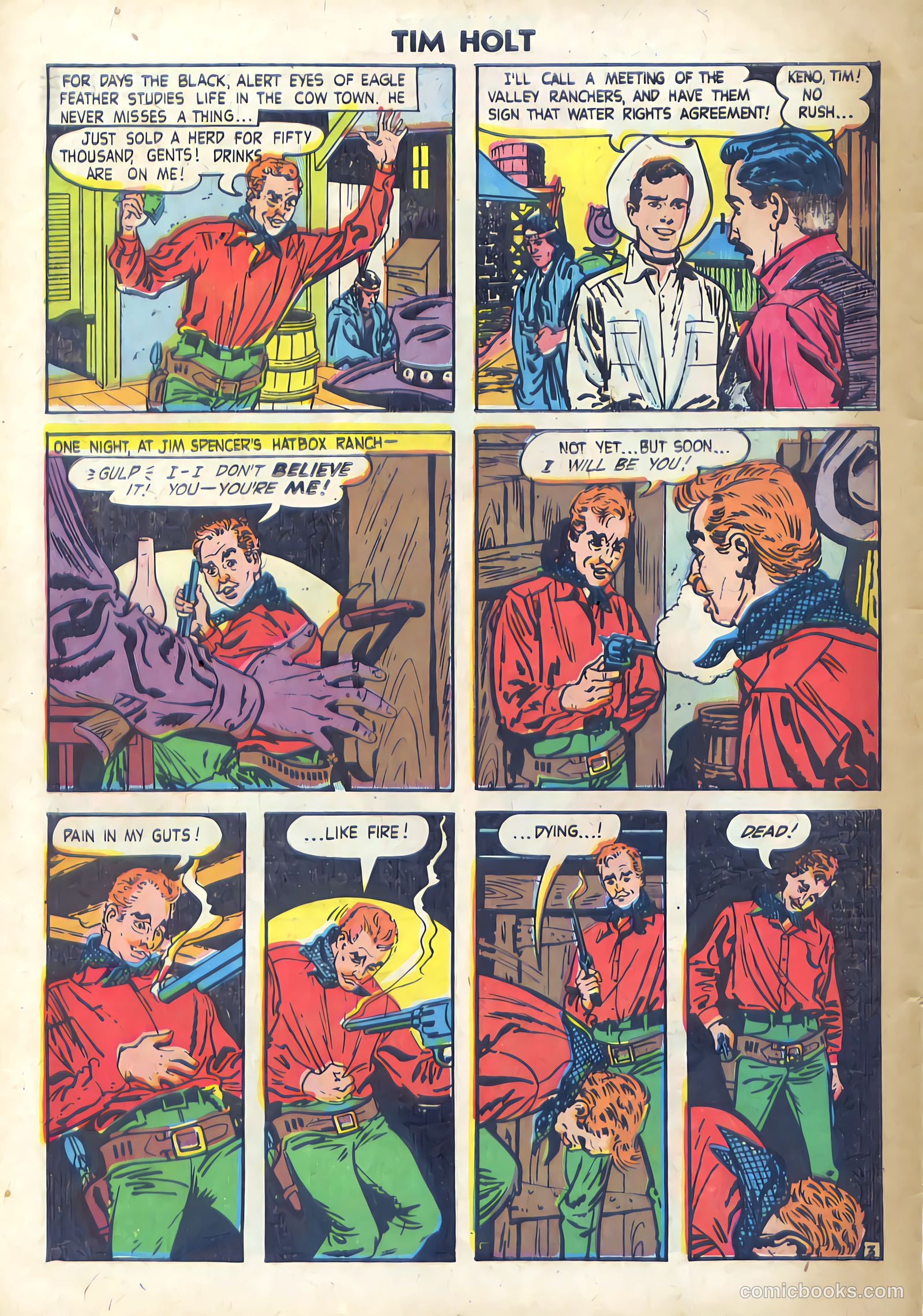Tim Holt #30 (1952) — page 28 of 36