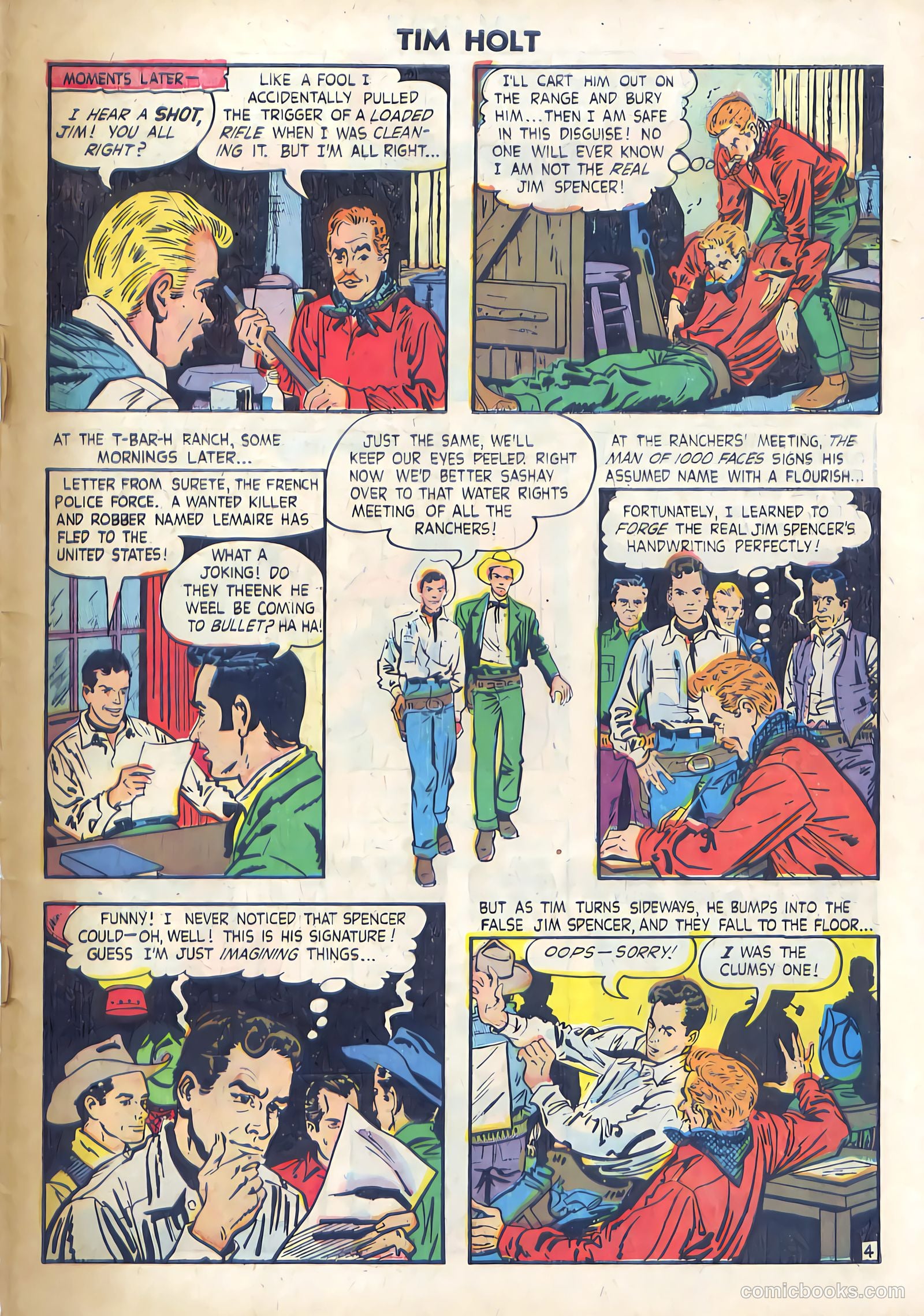 Tim Holt #30 (1952) — page 29 of 36