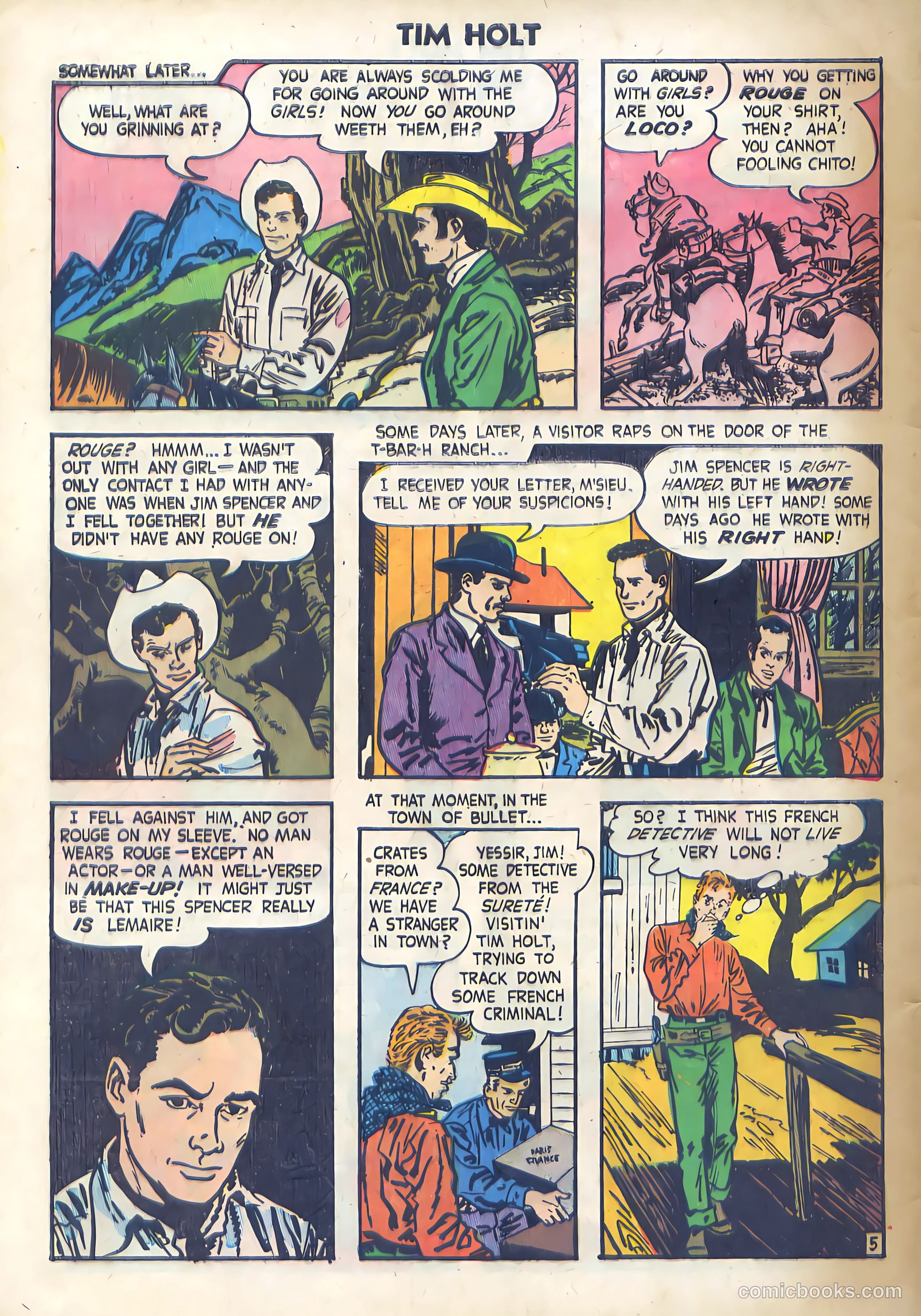 Tim Holt #30 (1952) — page 30 of 36