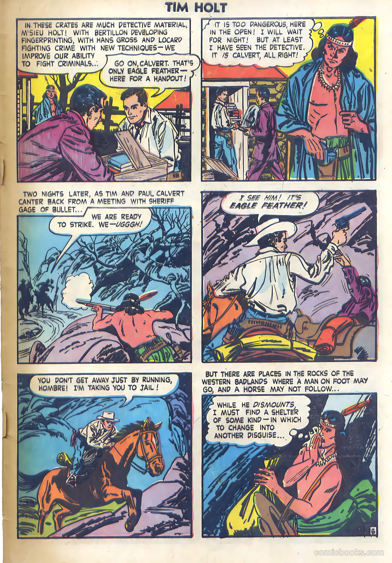Tim Holt #30 (1952) — page 31 of 36