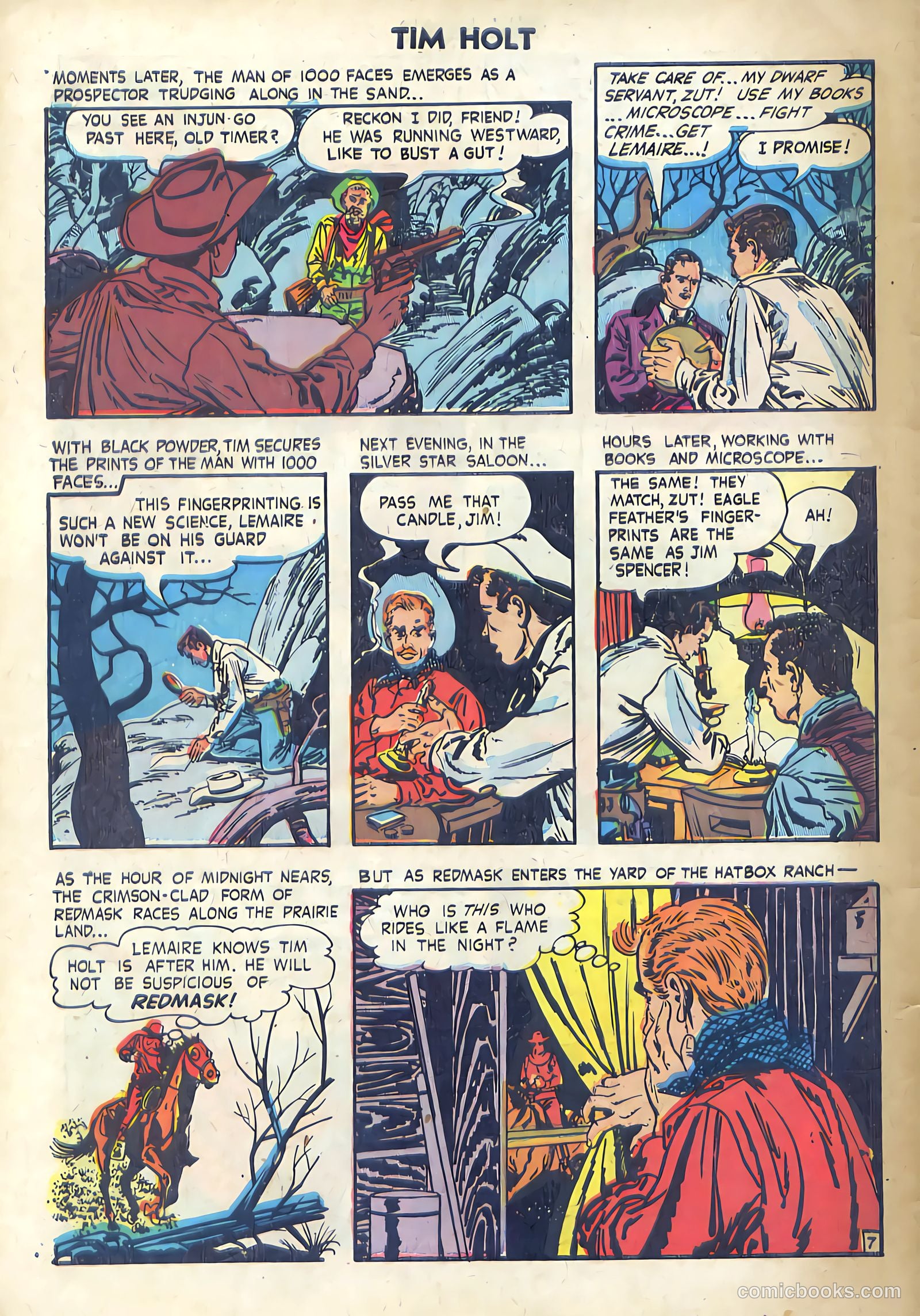 Tim Holt #30 (1952) — page 32 of 36