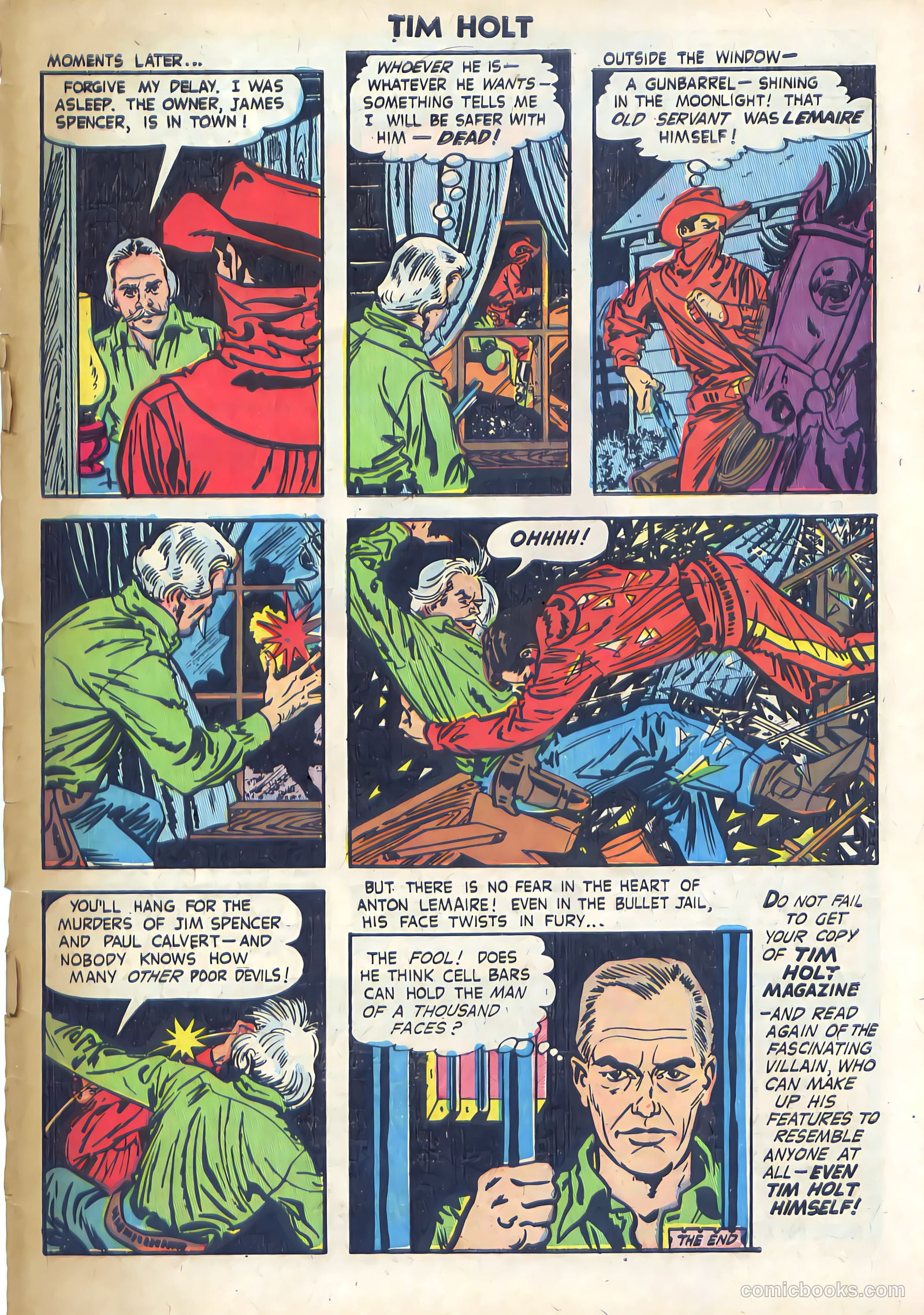 Tim Holt #30 (1952) — page 33 of 36