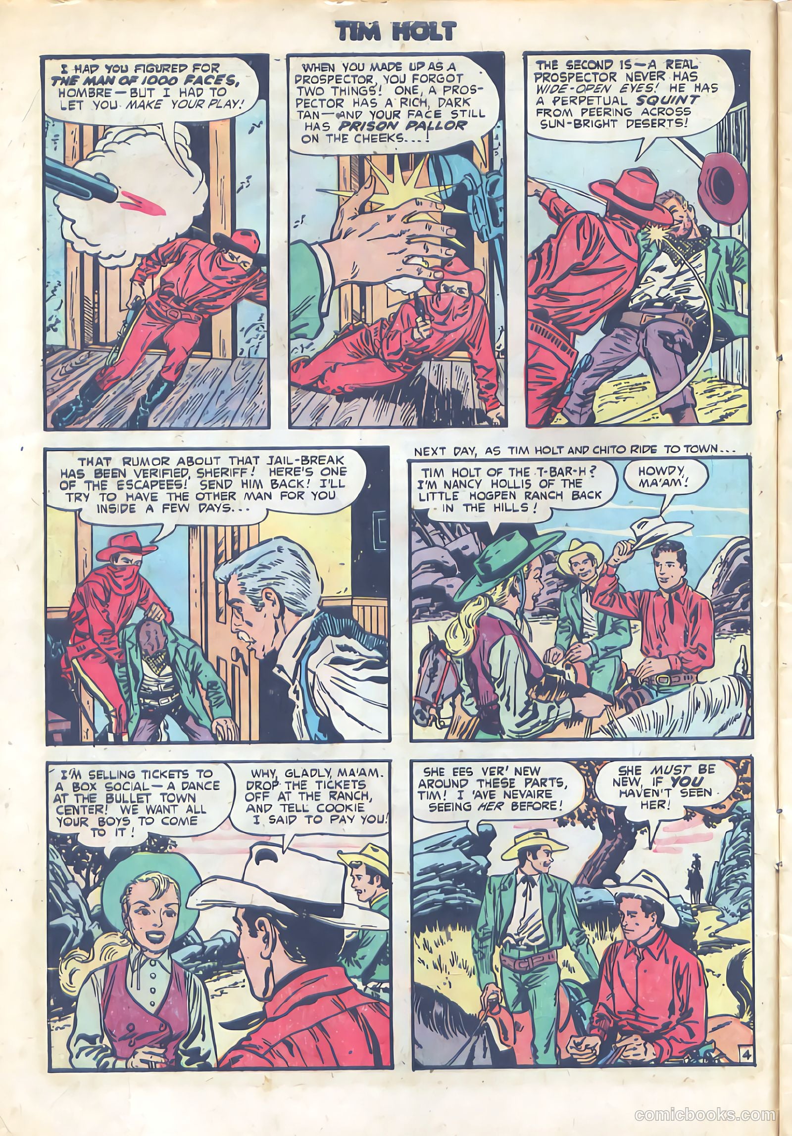 Tim Holt #31 (1952) — page 6 of 36
