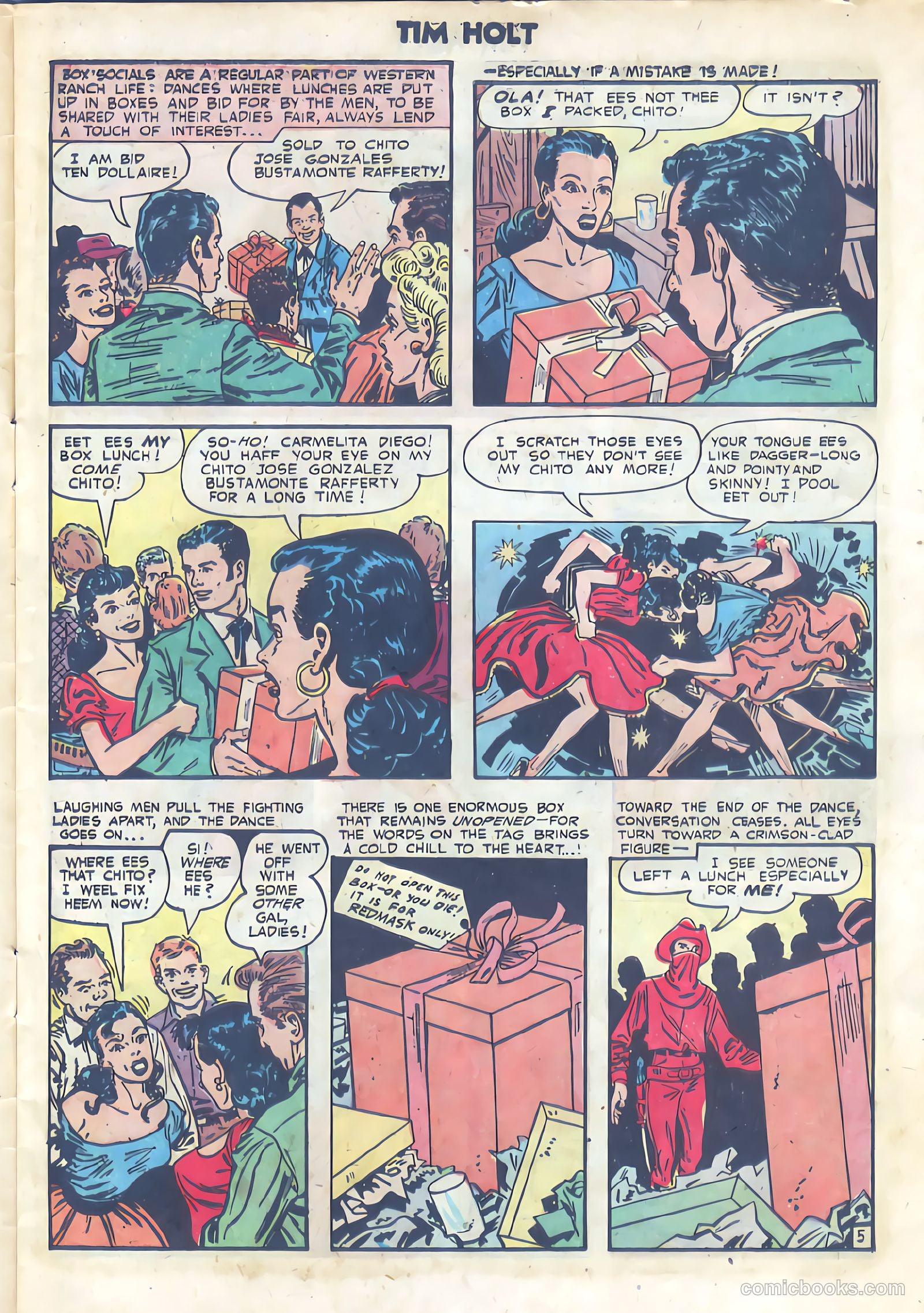 Tim Holt #31 (1952) — page 7 of 36