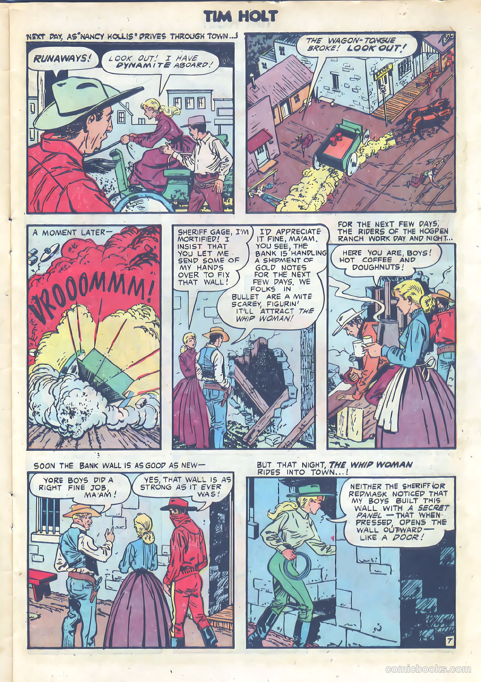 Tim Holt #31 (1952) — page 9 of 36