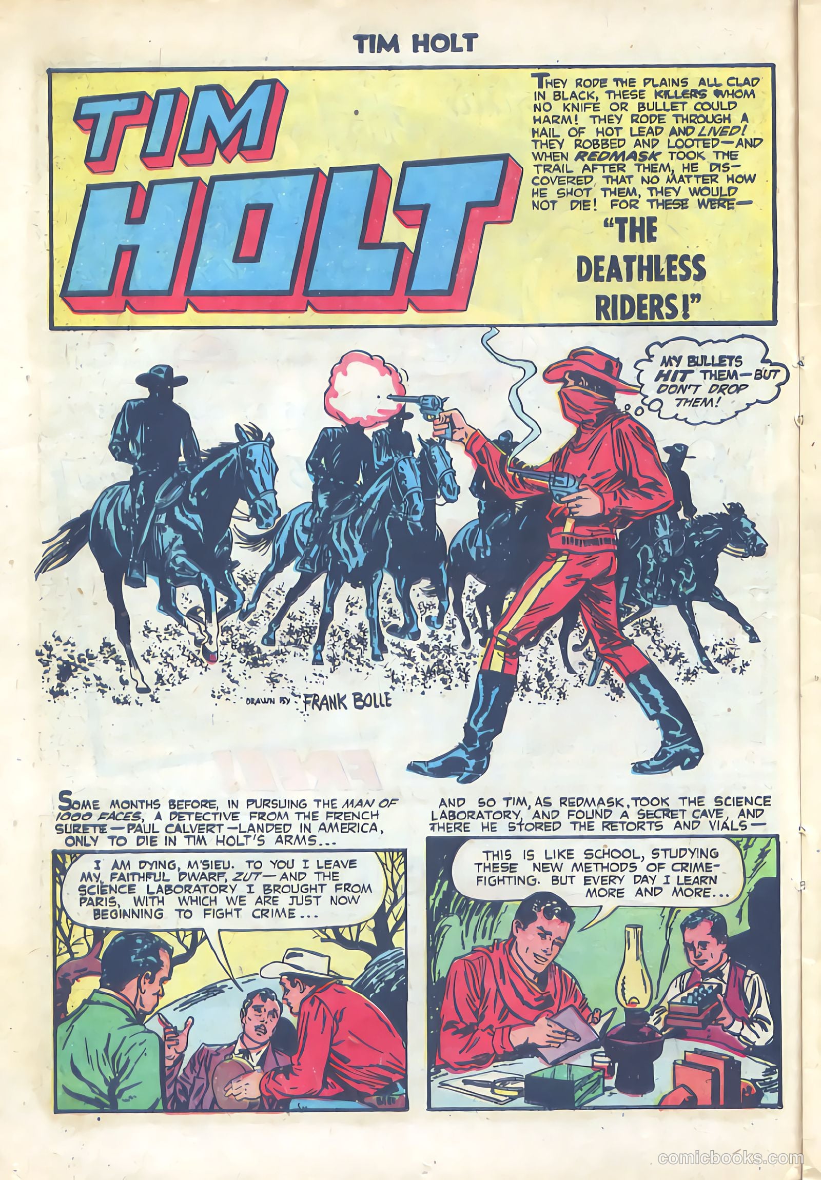 Tim Holt #31 (1952) — page 12 of 36