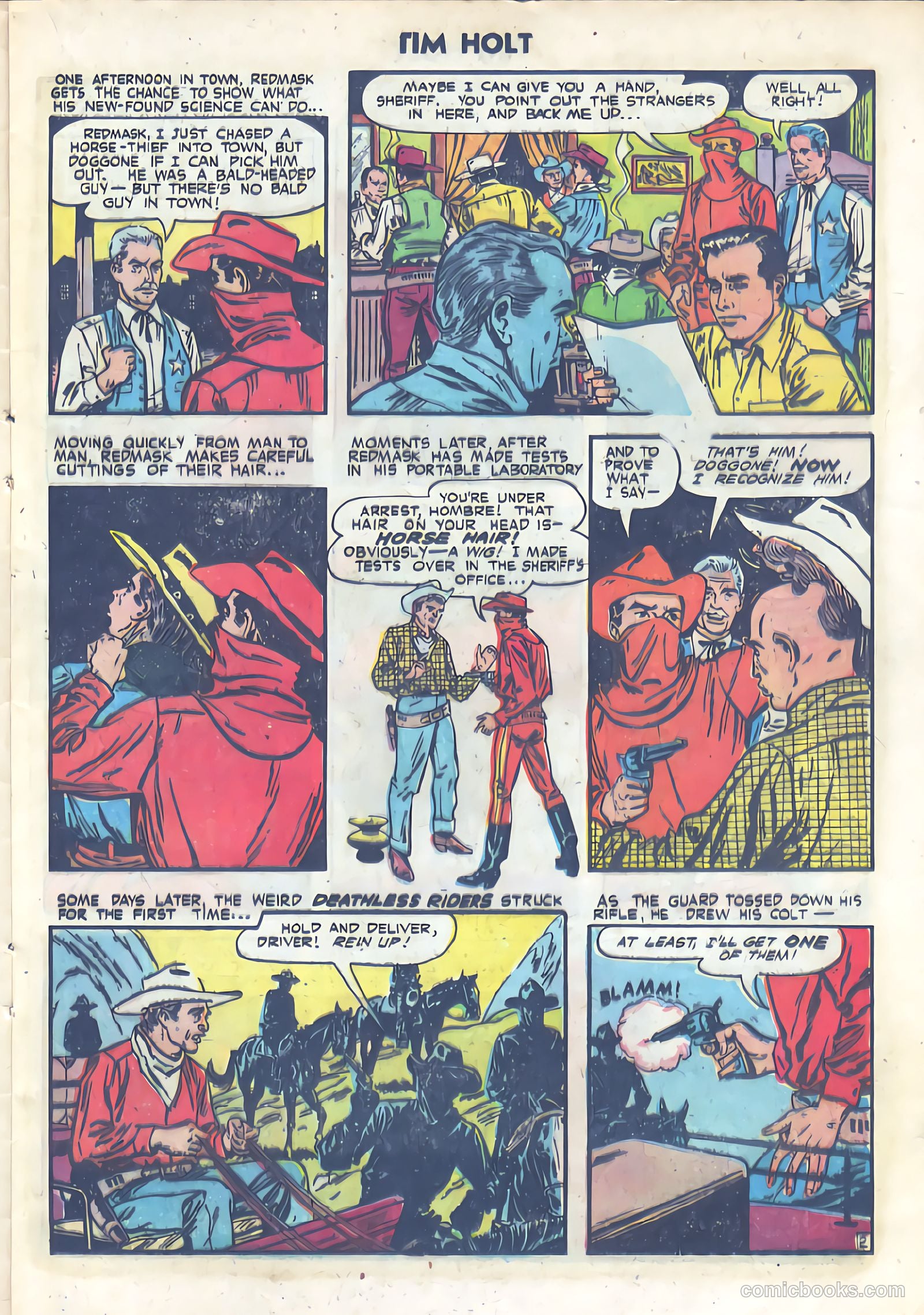 Tim Holt #31 (1952) — page 13 of 36