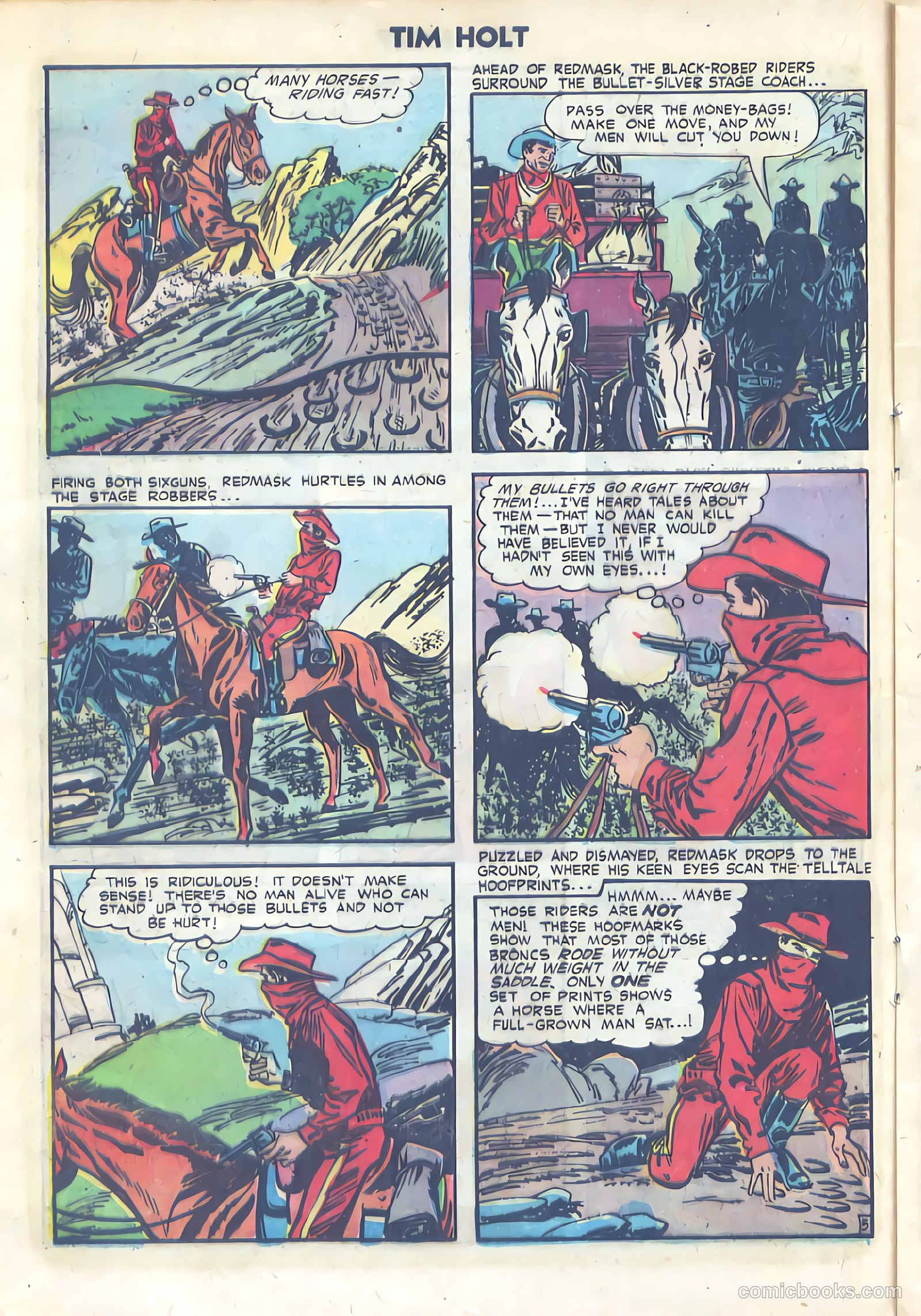 Tim Holt #31 (1952) — page 16 of 36