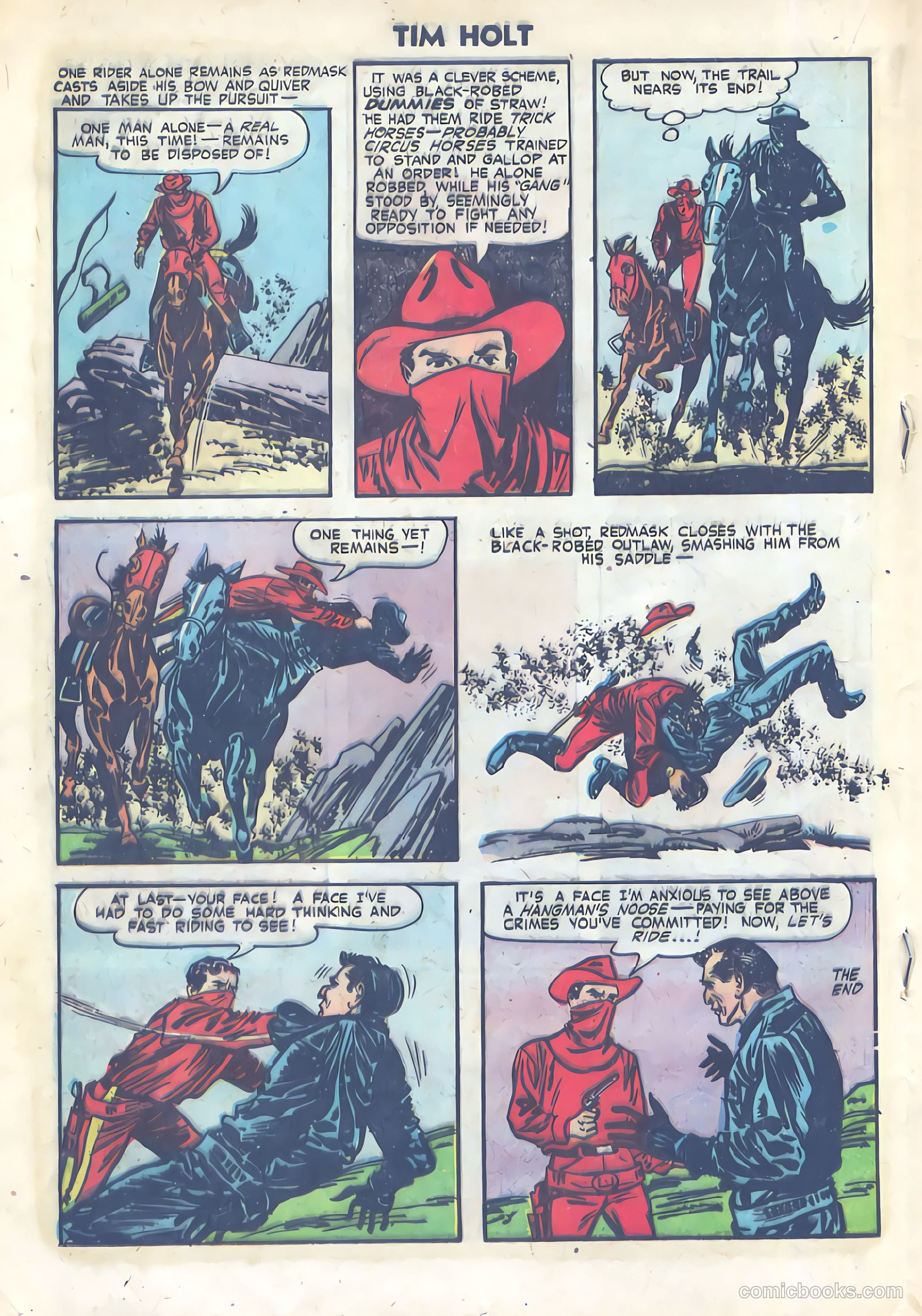 Tim Holt #31 (1952) — page 18 of 36