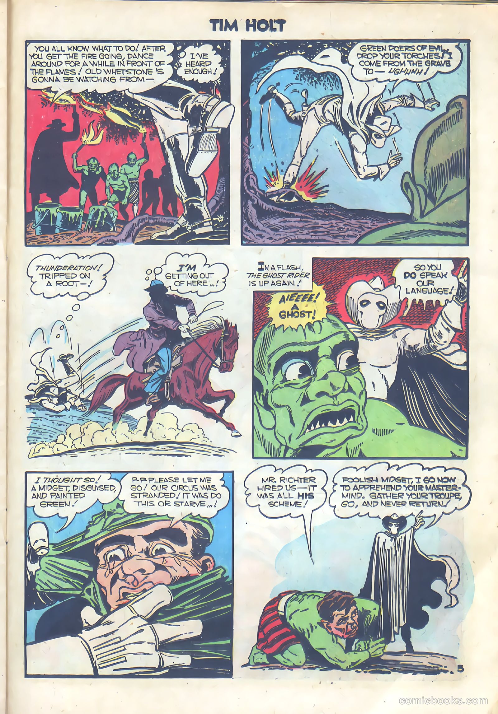 Tim Holt #31 (1952) — page 23 of 36