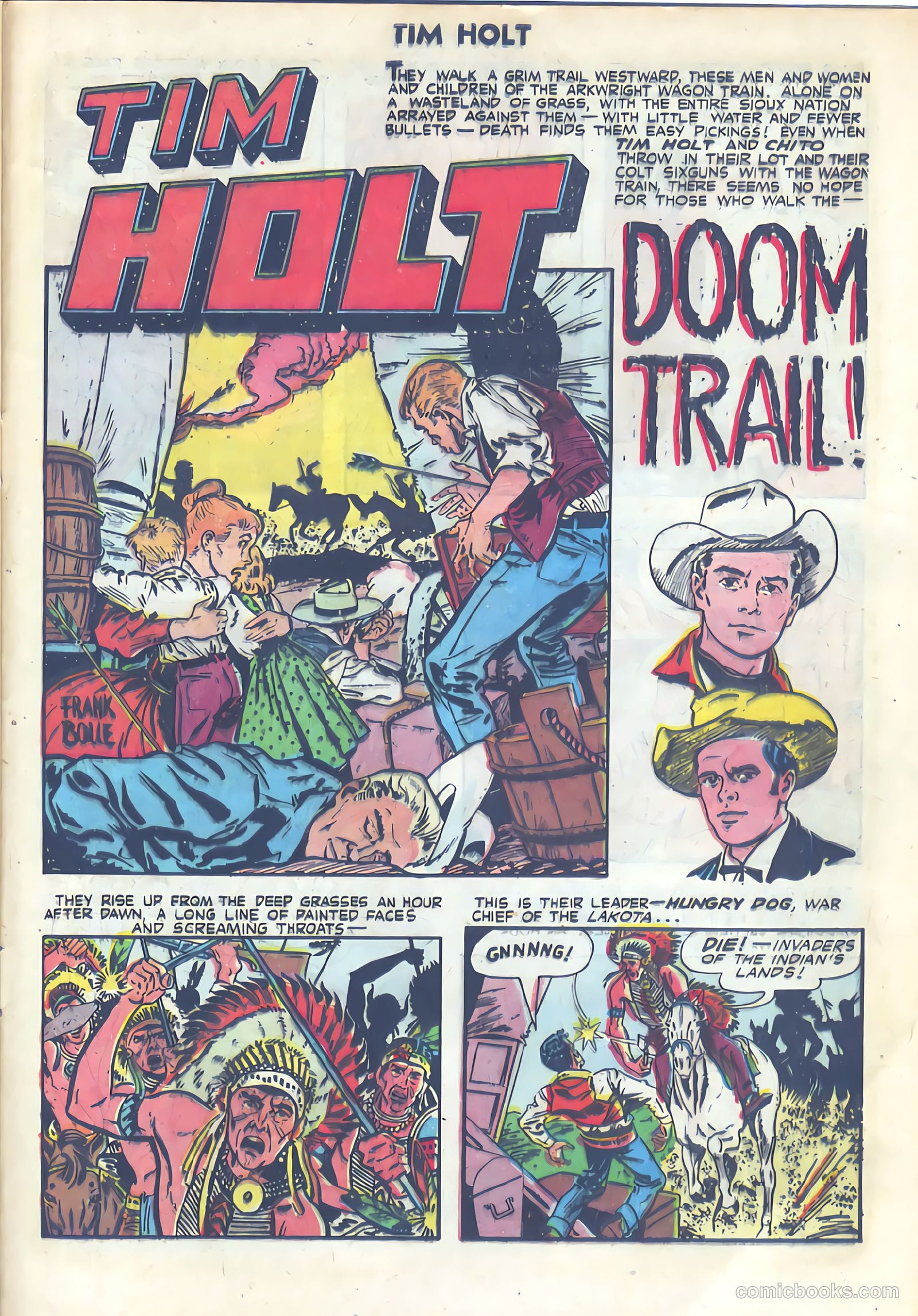 Tim Holt #31 (1952) — page 27 of 36