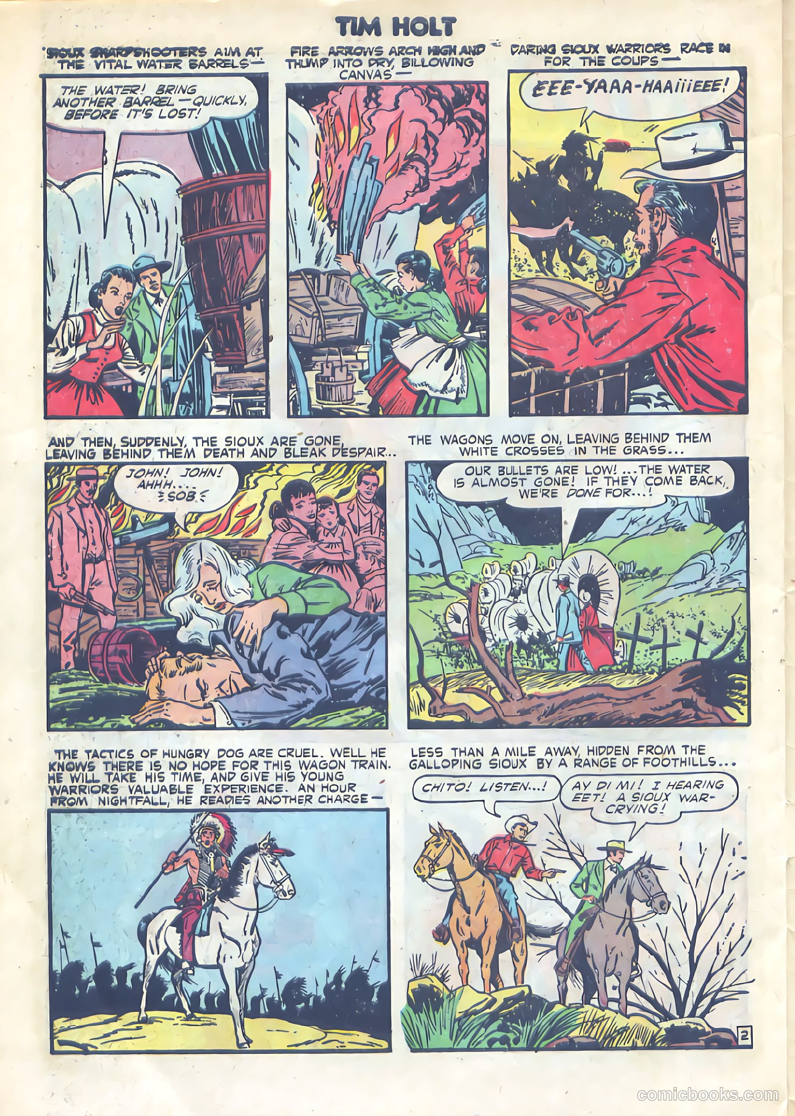 Tim Holt #31 (1952) — page 28 of 36
