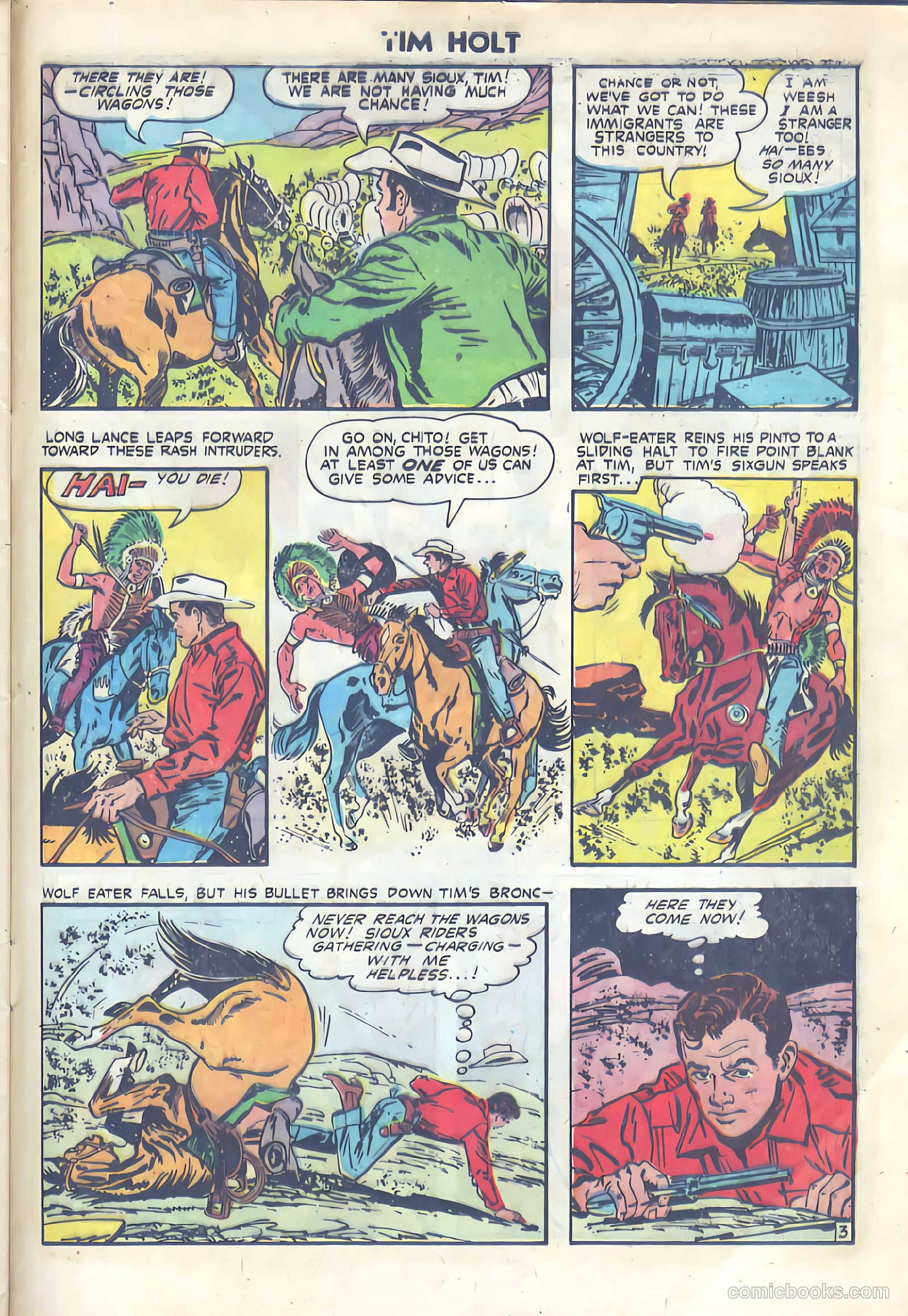 Tim Holt #31 (1952) — page 29 of 36