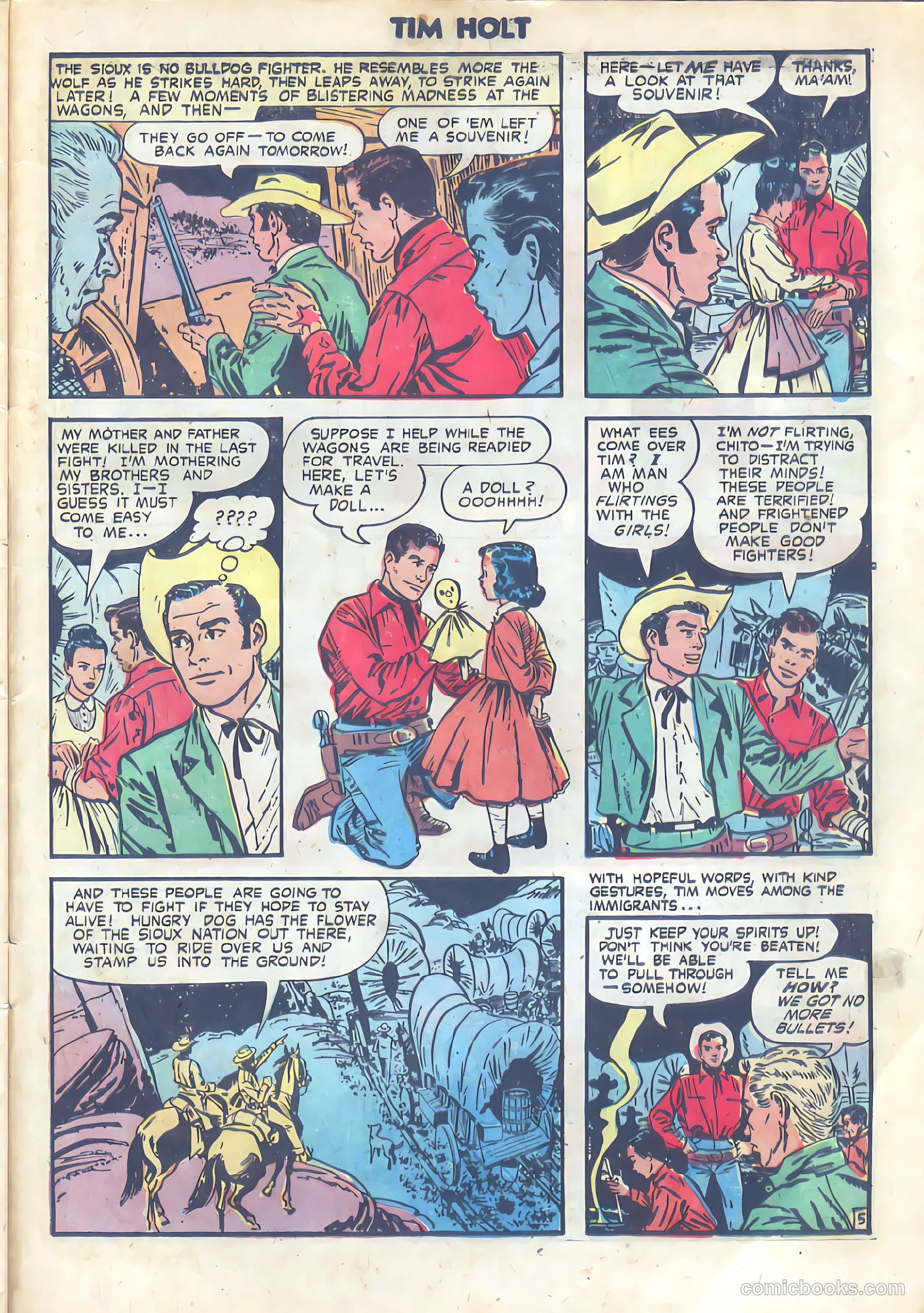 Tim Holt #31 (1952) — page 31 of 36