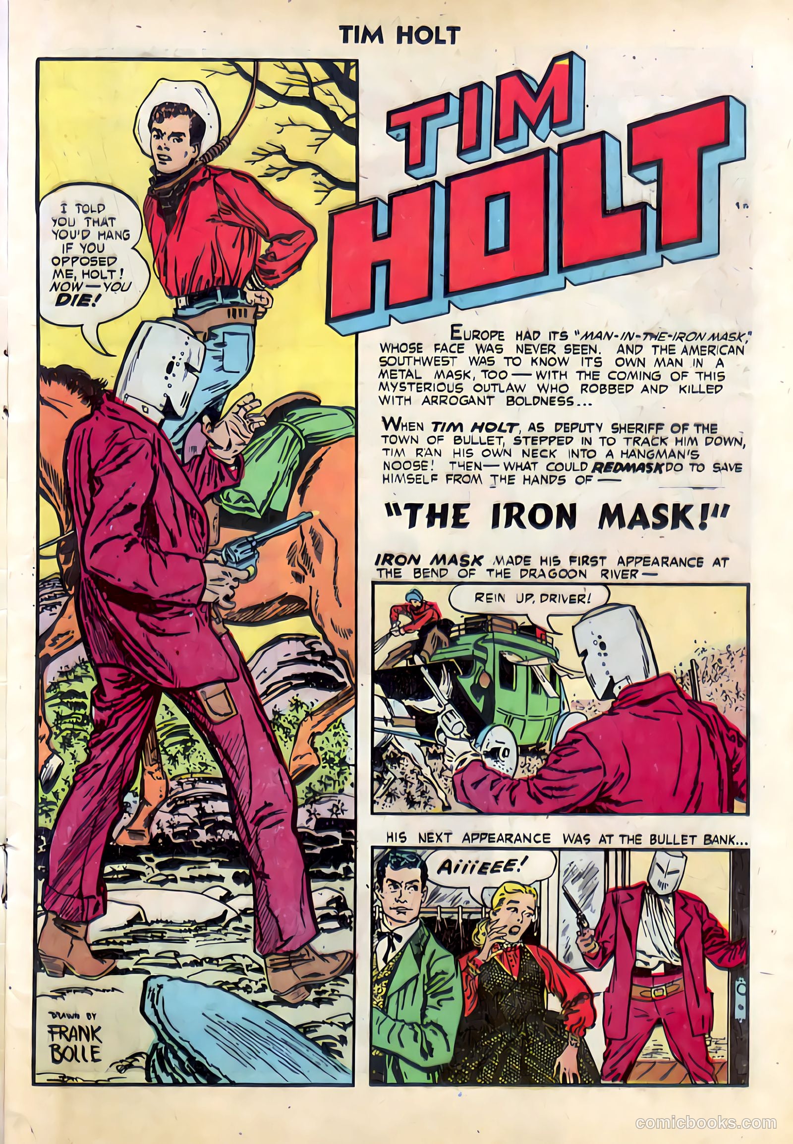 Tim Holt #32 (1952) — page 3 of 36