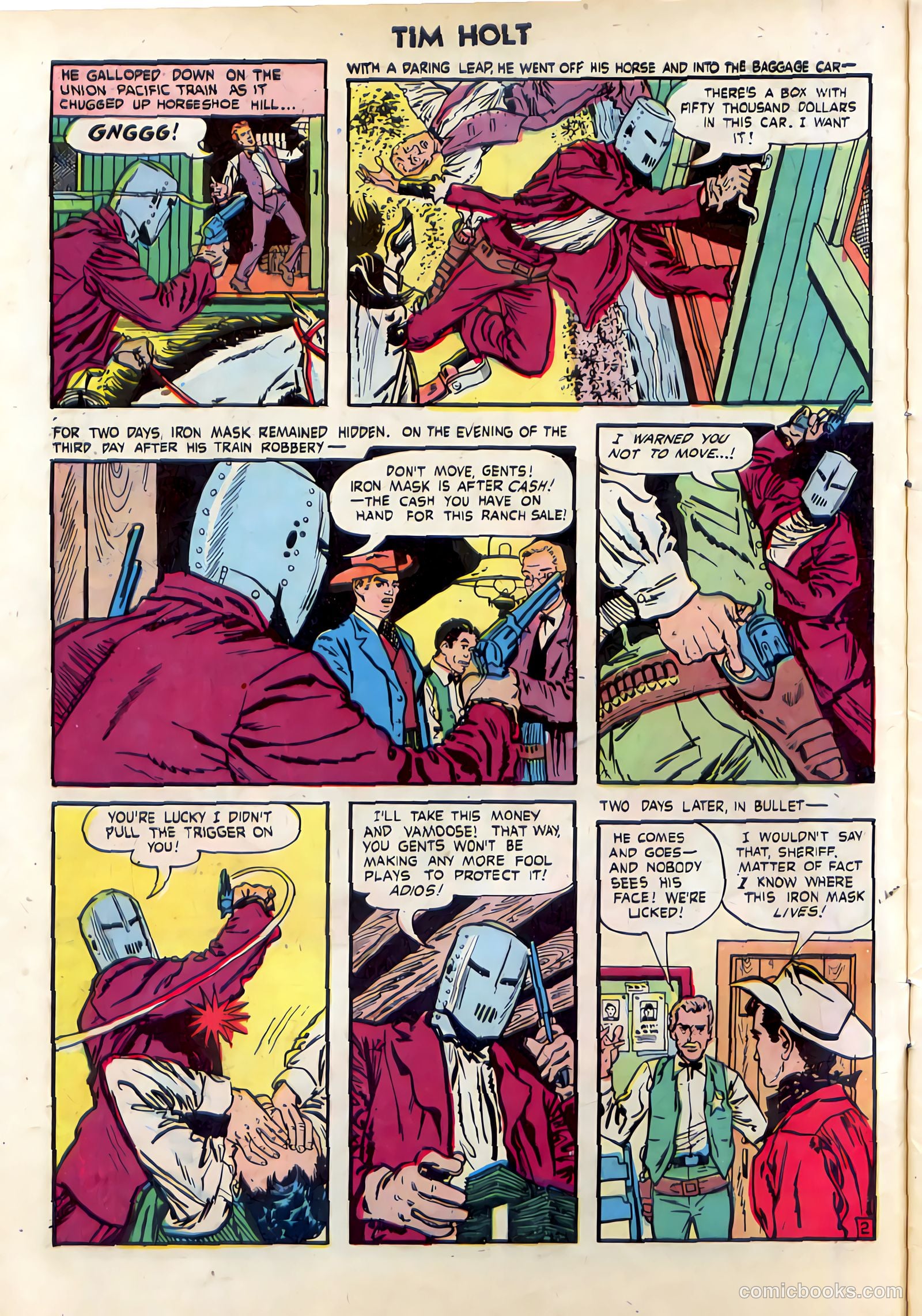 Tim Holt #32 (1952) — page 4 of 36