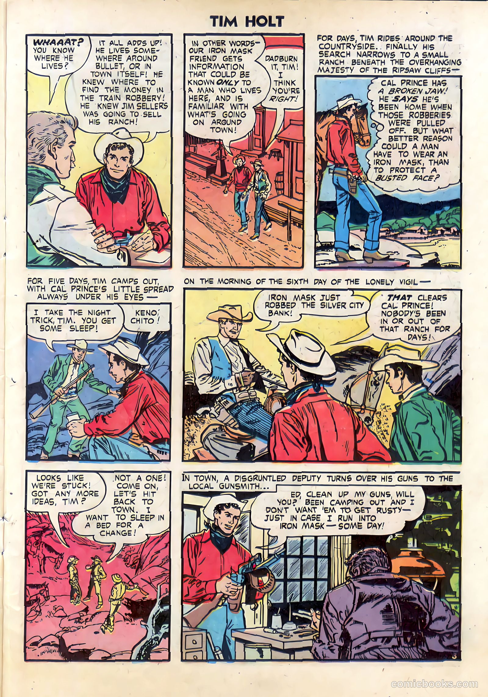 Tim Holt #32 (1952) — page 5 of 36