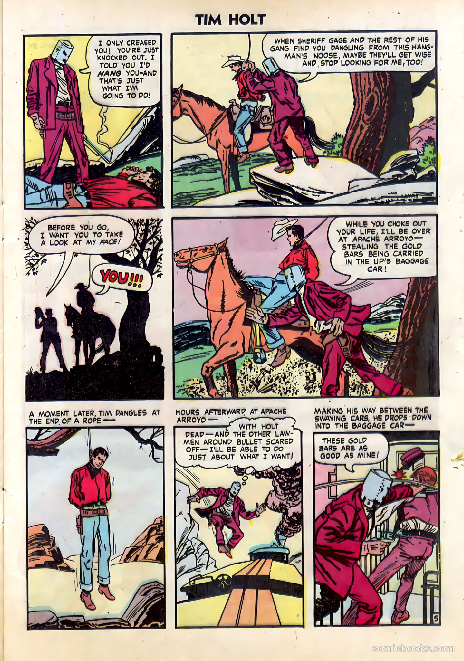 Tim Holt #32 (1952) — page 7 of 36