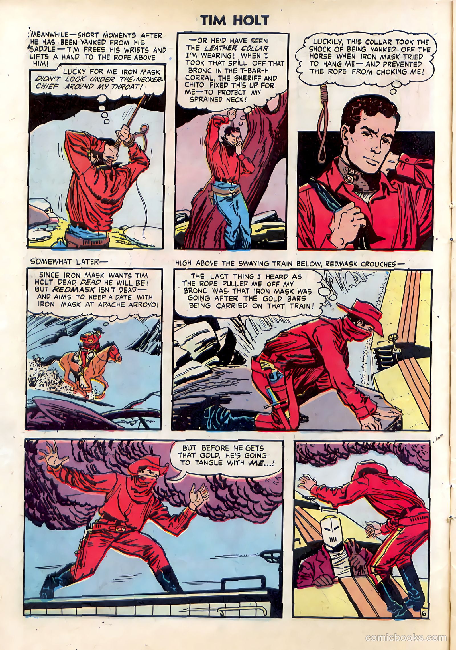 Tim Holt #32 (1952) — page 8 of 36