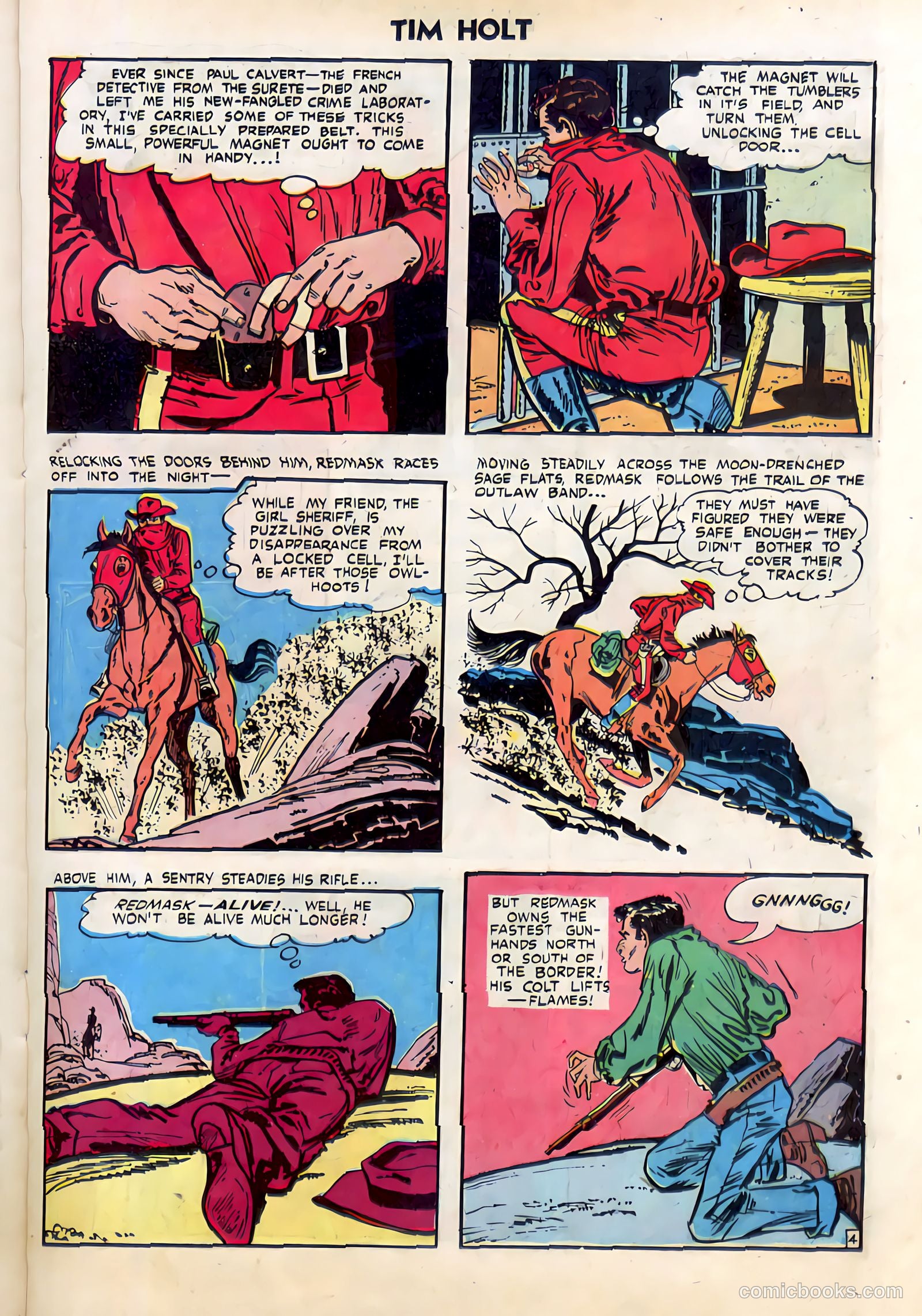 Tim Holt #32 (1952) — page 13 of 36
