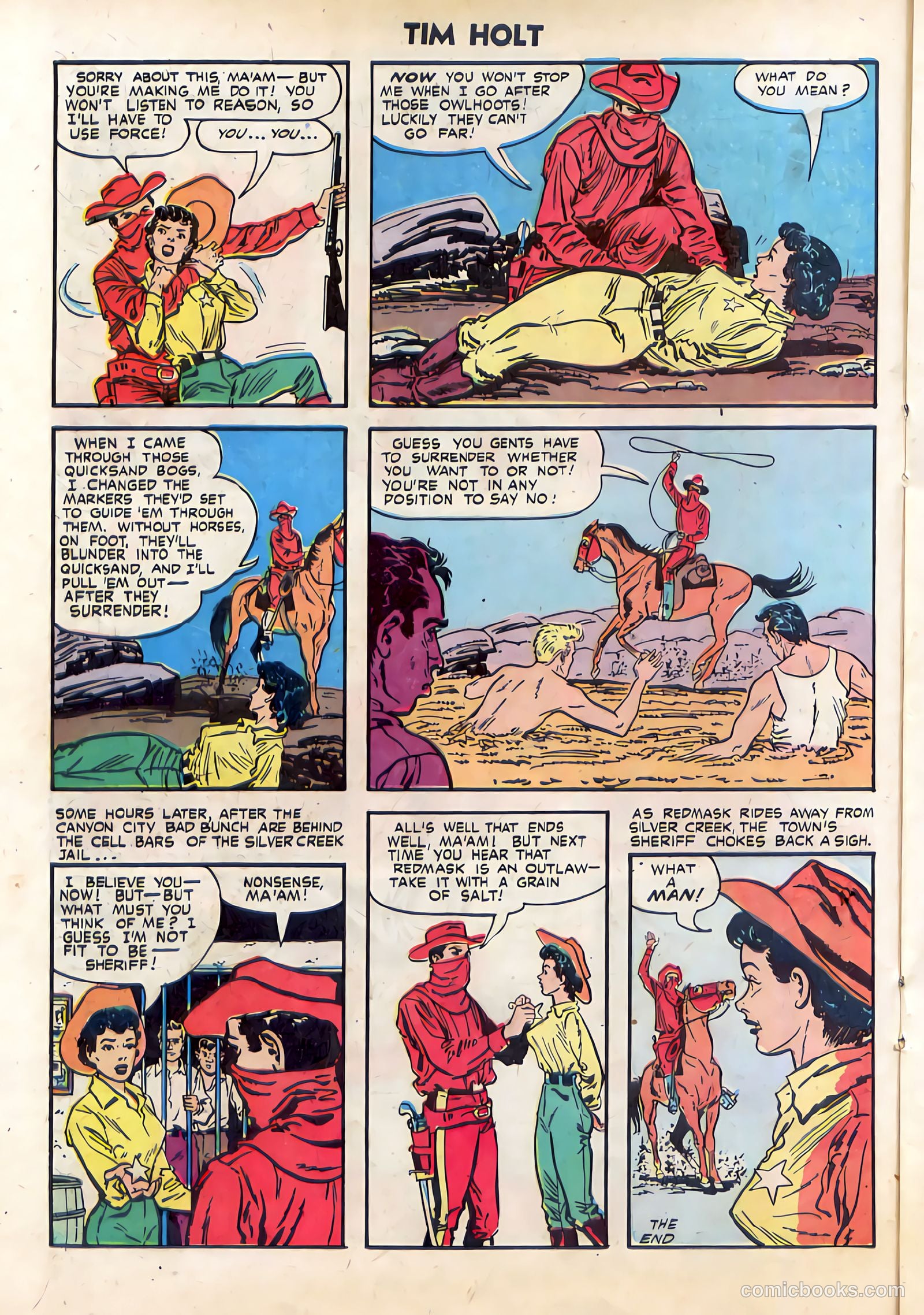 Tim Holt #32 (1952) — page 16 of 36