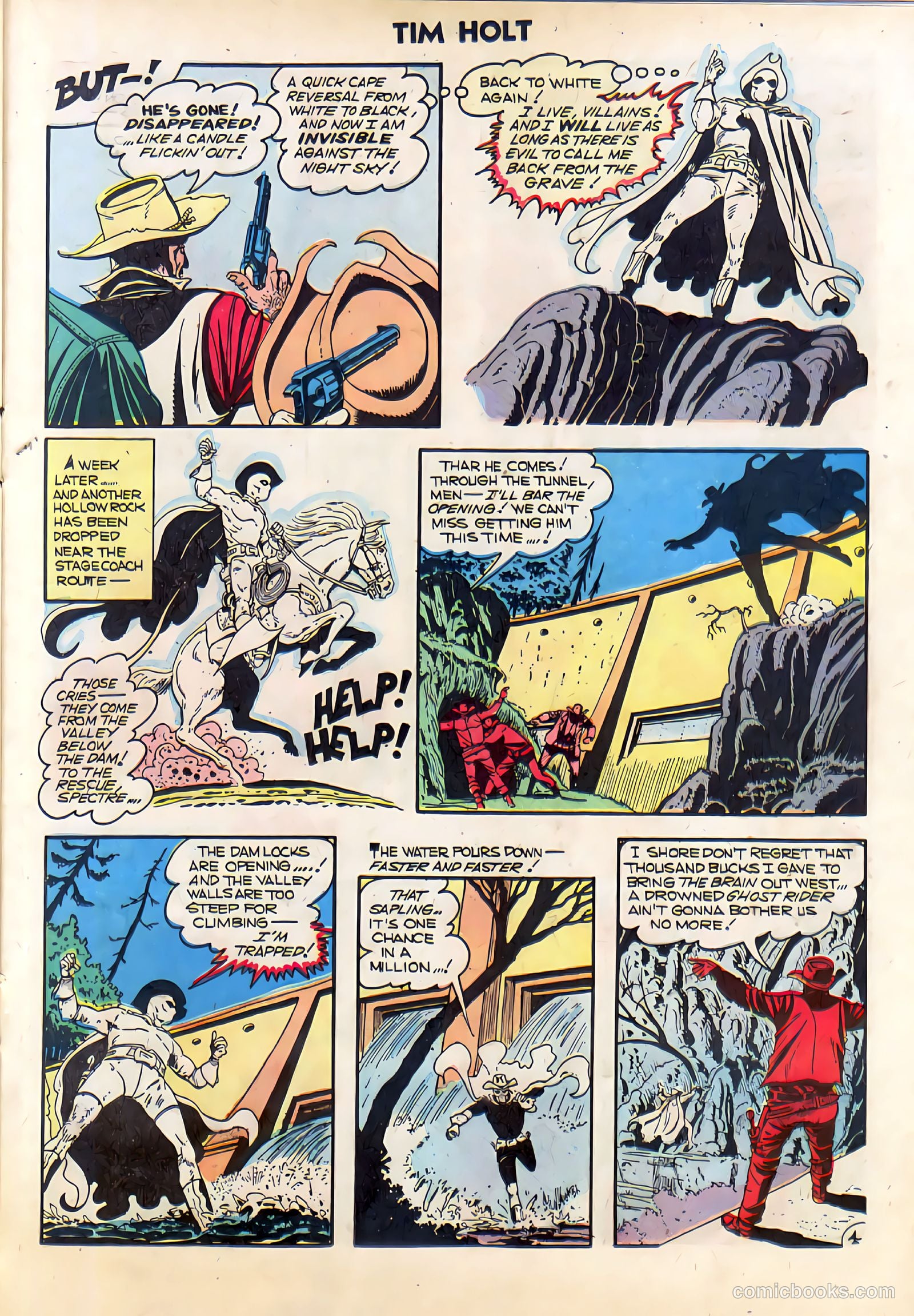 Tim Holt #32 (1952) — page 21 of 36