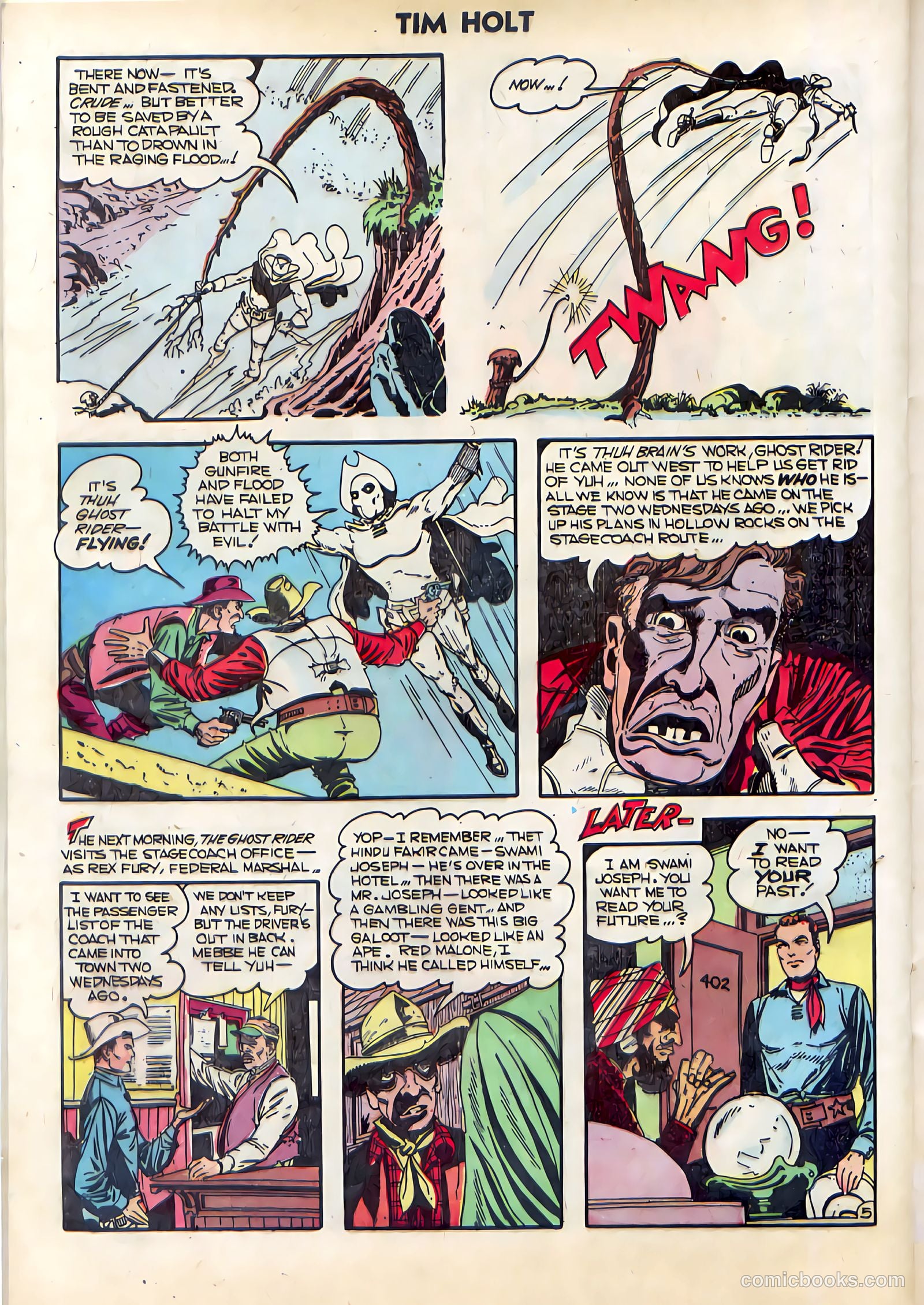Tim Holt #32 (1952) — page 22 of 36
