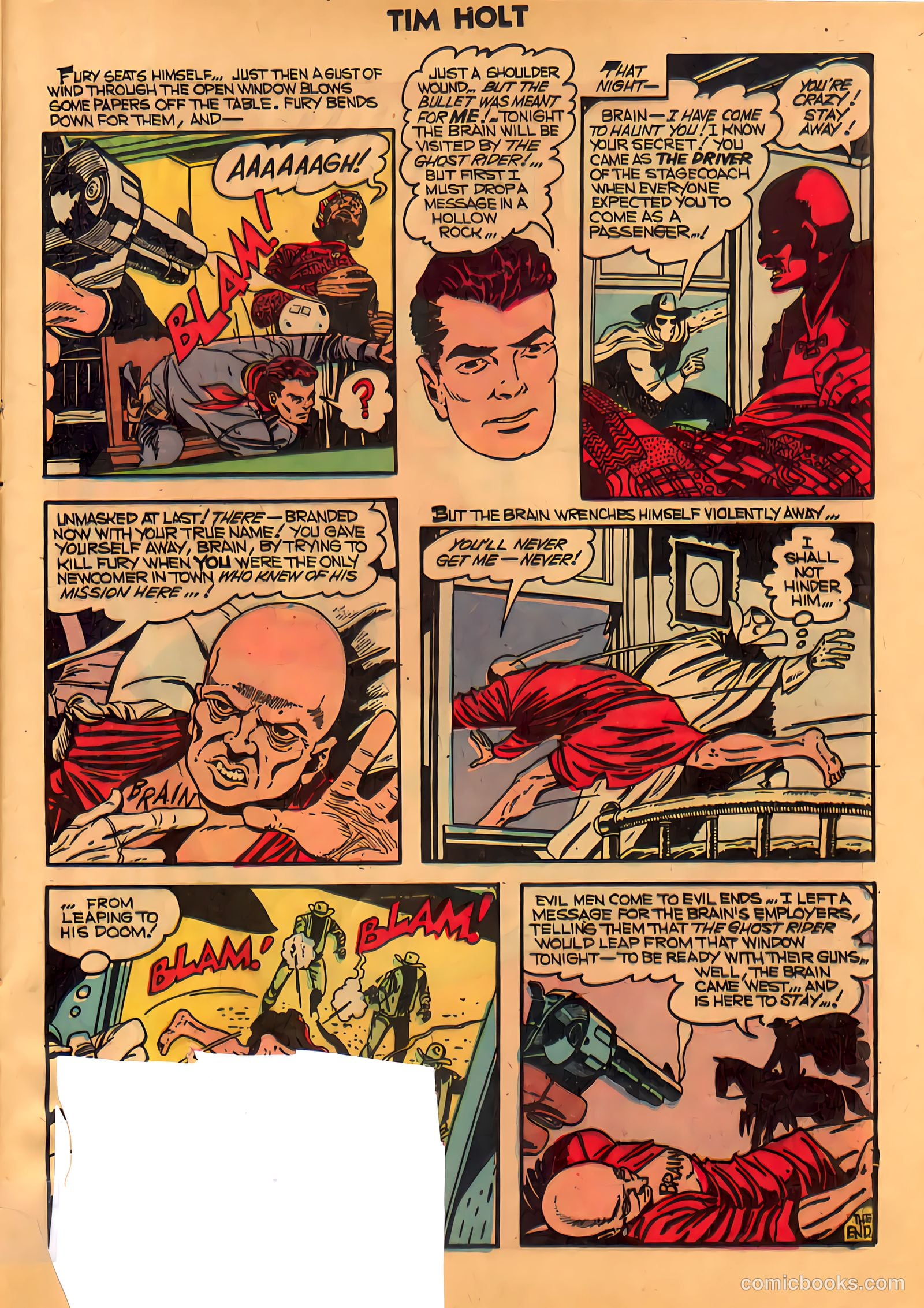 Tim Holt #32 (1952) — page 23 of 36