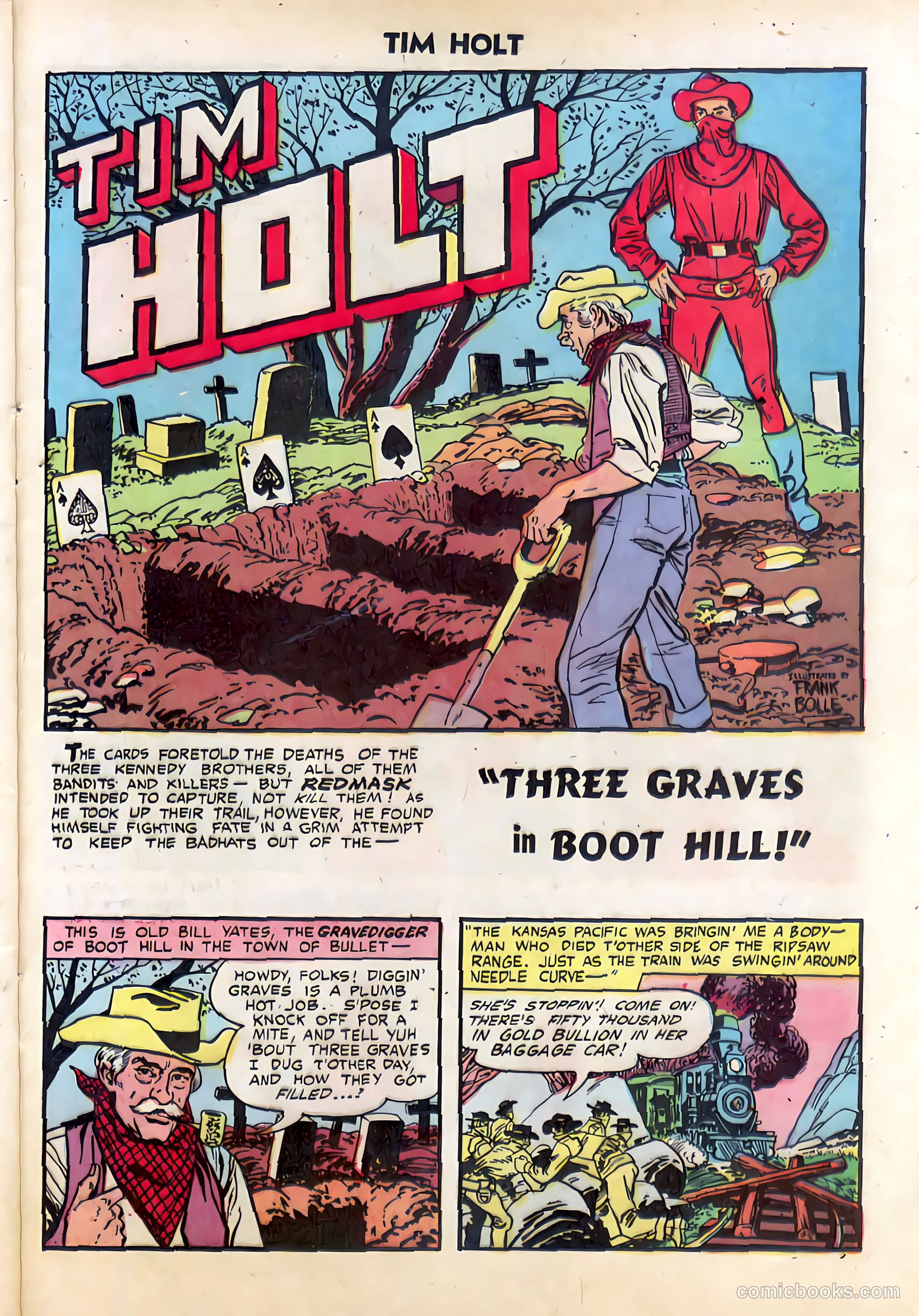 Tim Holt #32 (1952) — page 27 of 36