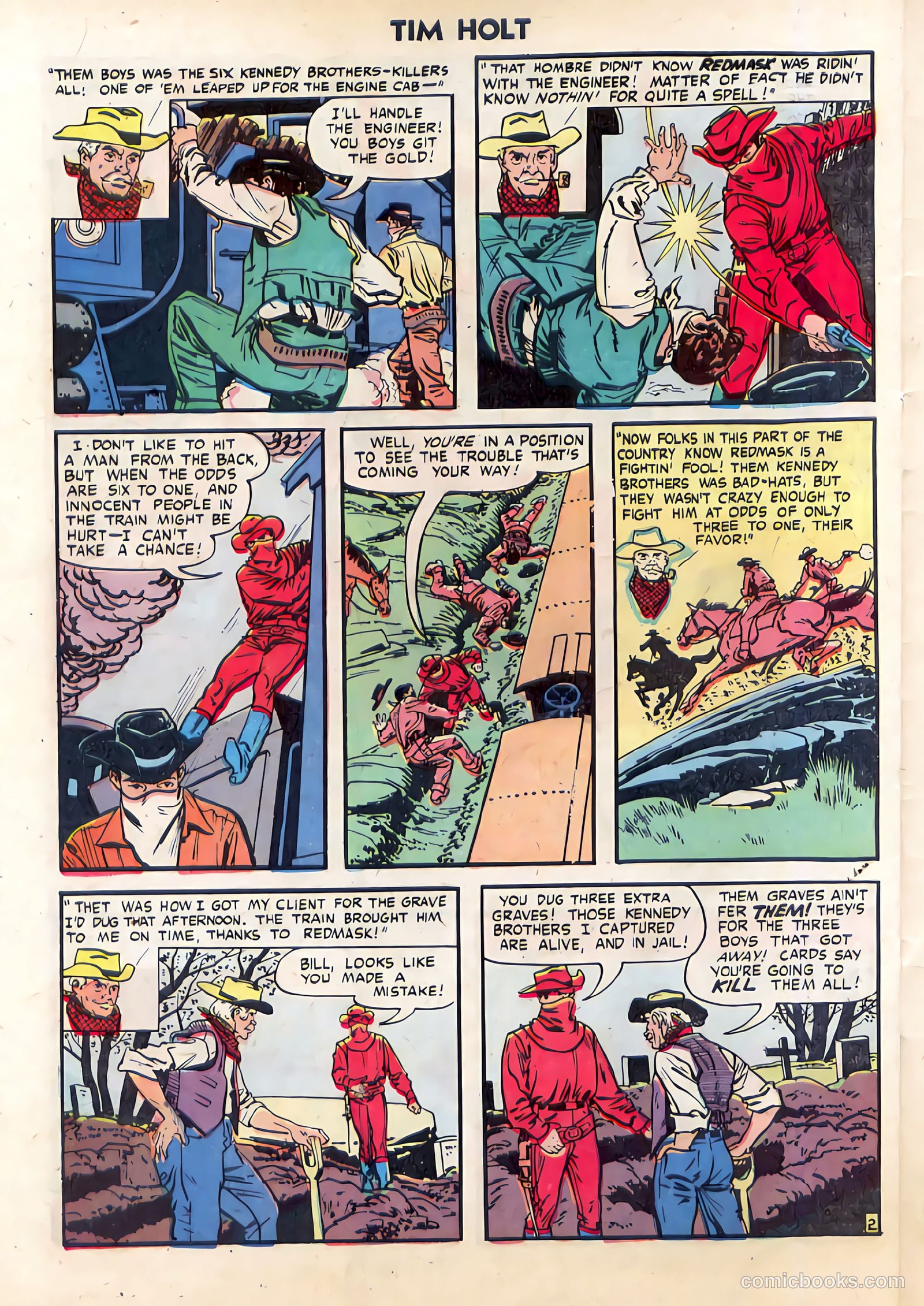 Tim Holt #32 (1952) — page 28 of 36