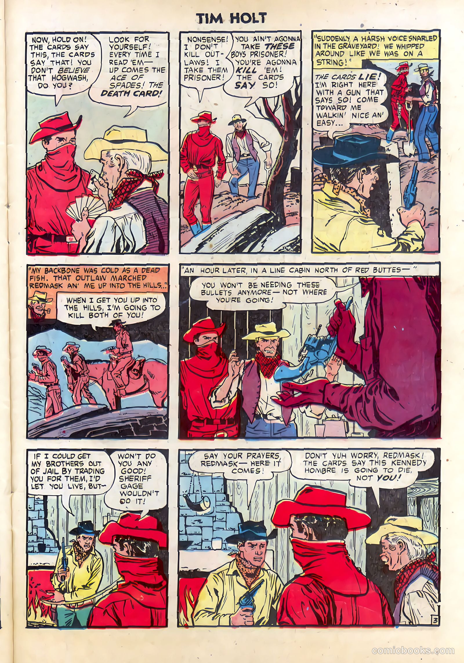 Tim Holt #32 (1952) — page 29 of 36