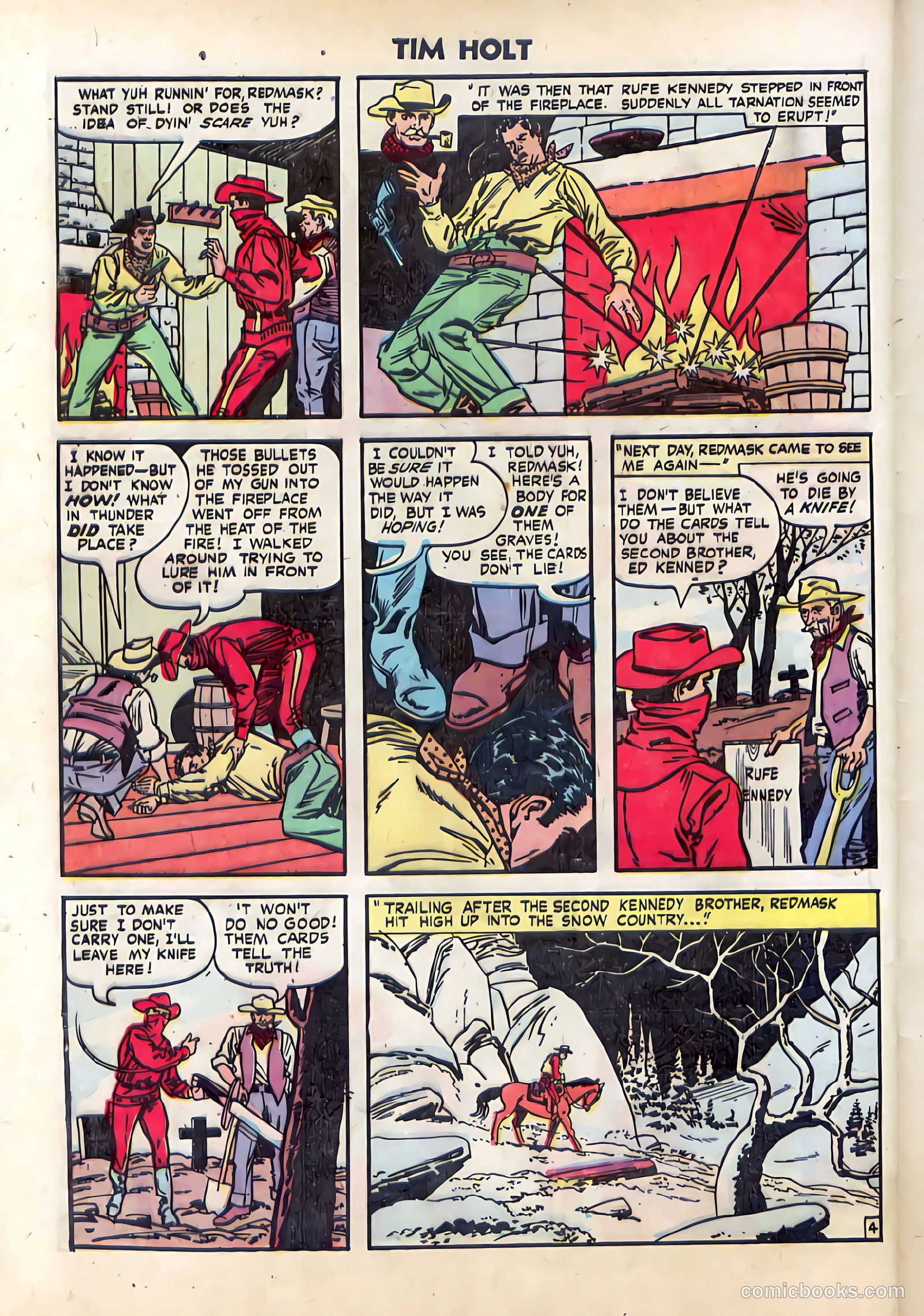 Tim Holt #32 (1952) — page 30 of 36