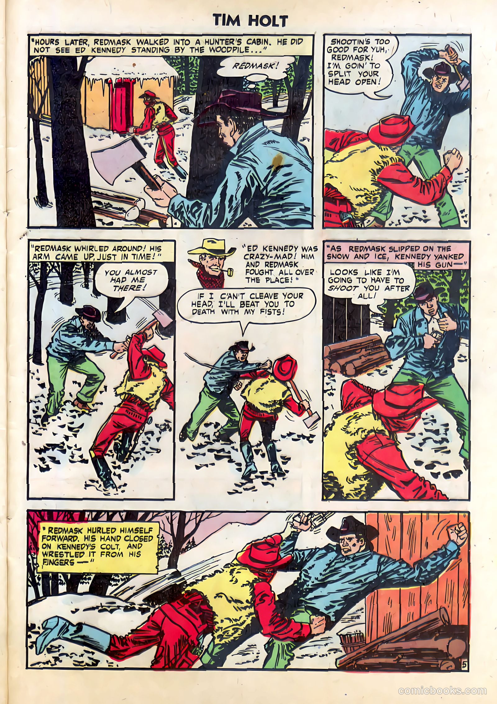 Tim Holt #32 (1952) — page 31 of 36