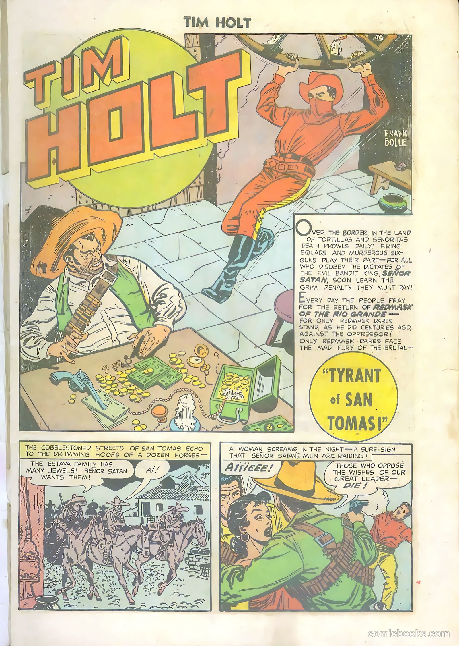 Tim Holt #33 (1952) — page 3 of 36