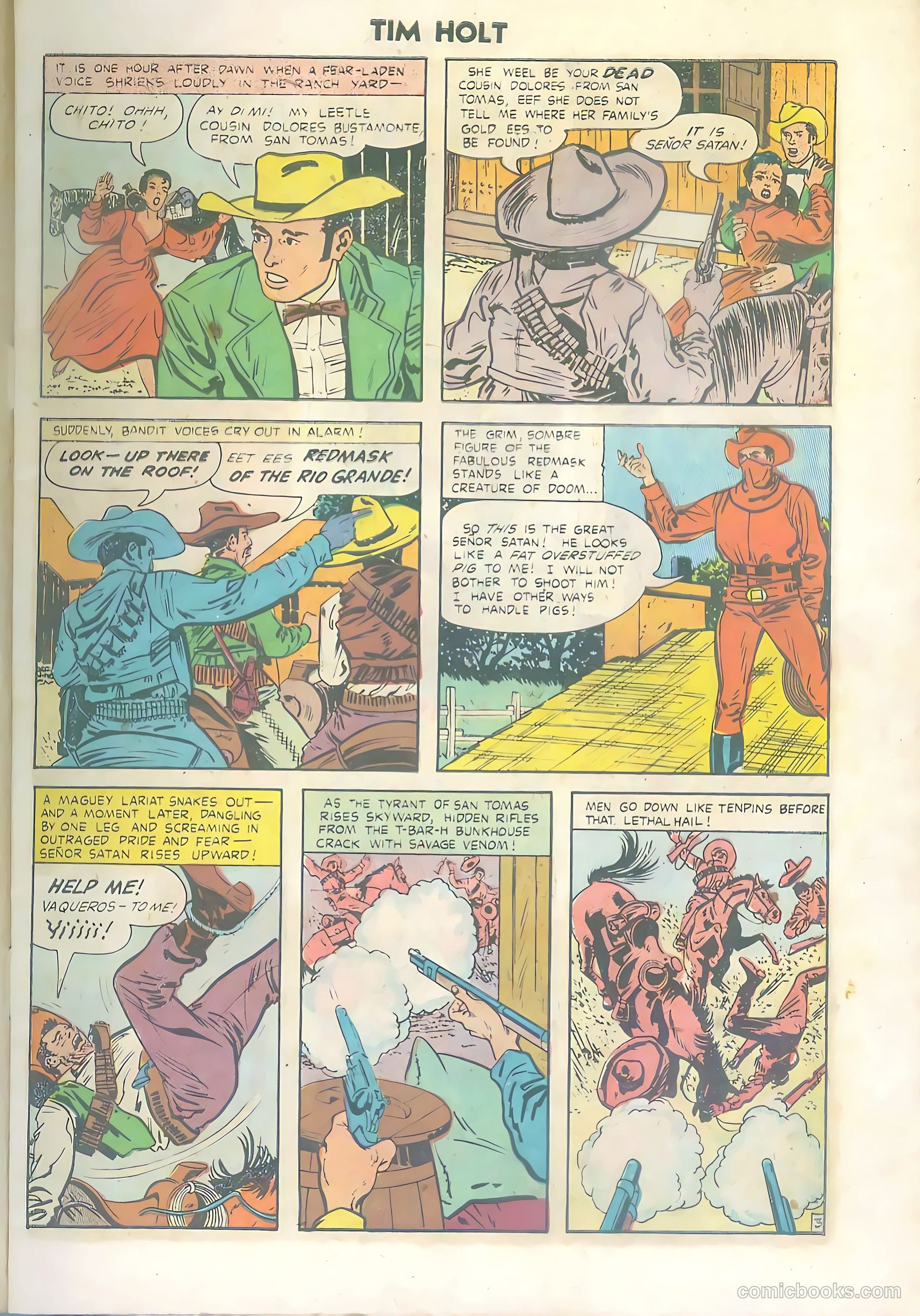 Tim Holt #33 (1952) — page 5 of 36