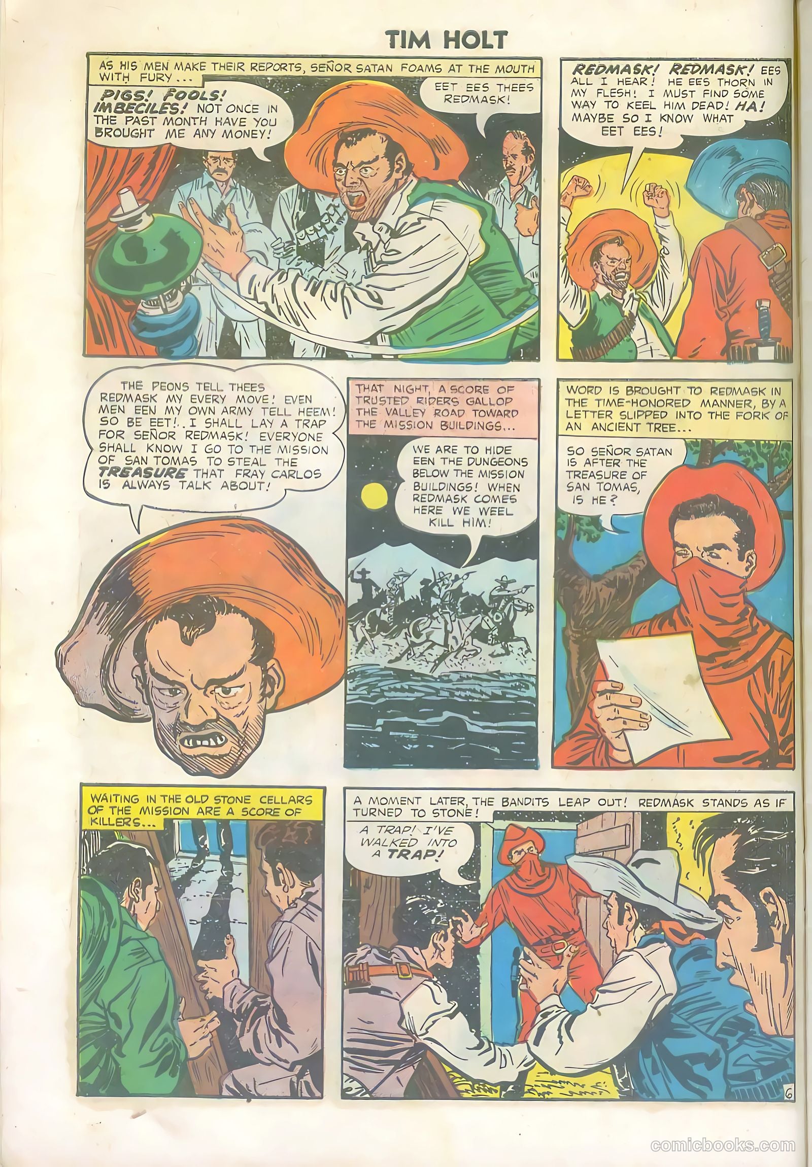 Tim Holt #33 (1952) — page 8 of 36