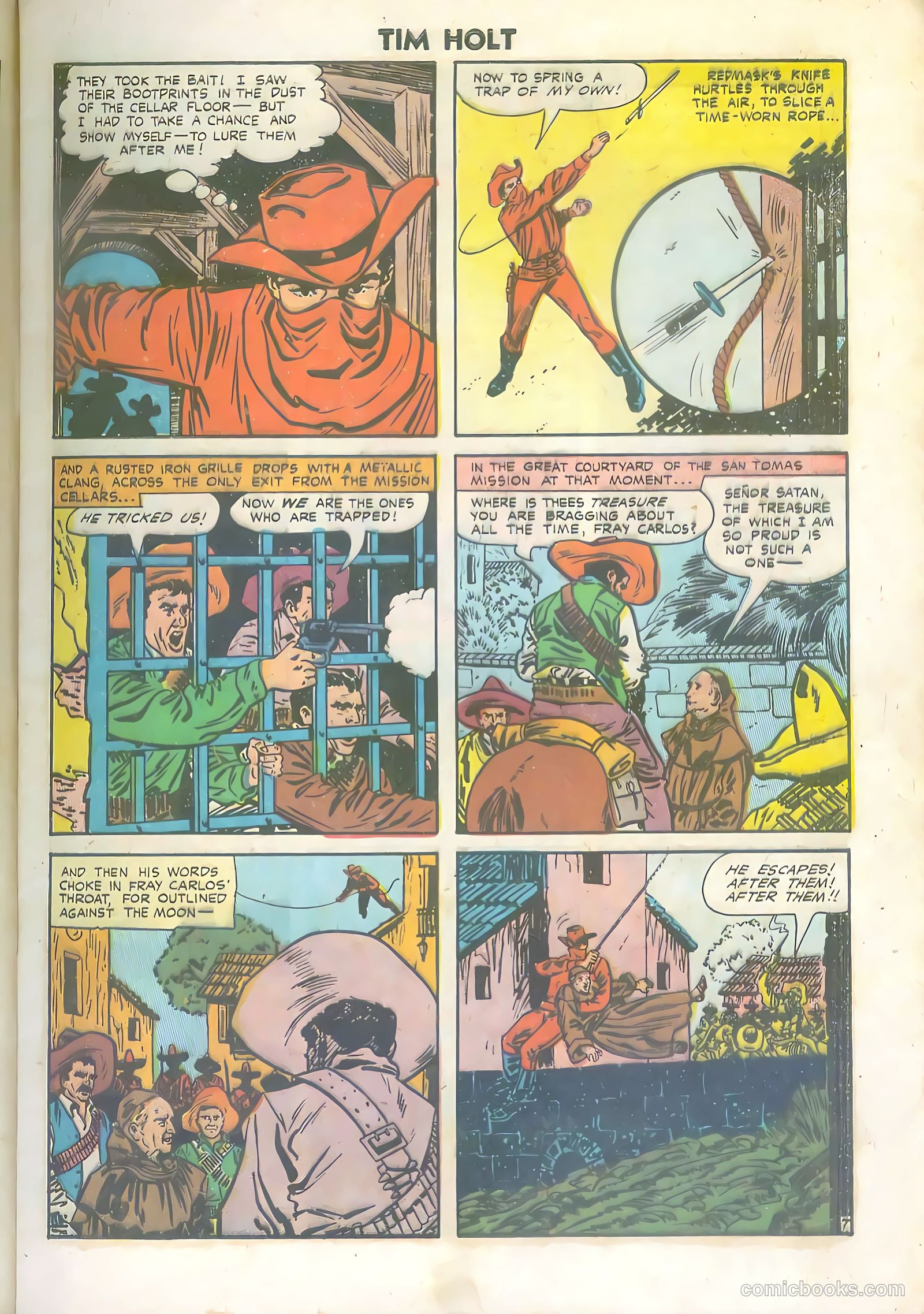Tim Holt #33 (1952) — page 9 of 36
