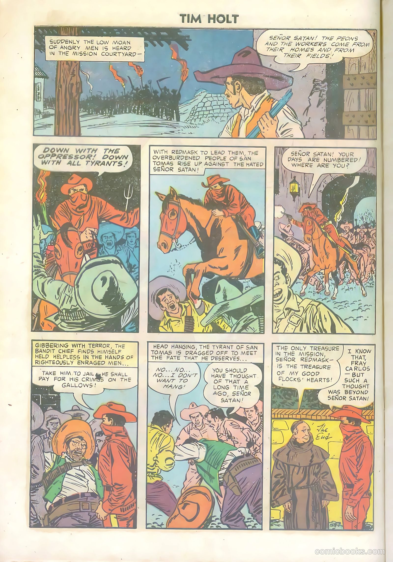 Tim Holt #33 (1952) — page 10 of 36