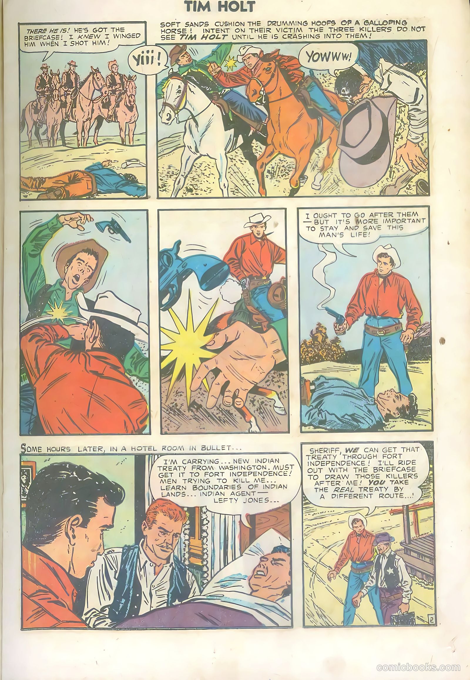 Tim Holt #33 (1952) — page 13 of 36